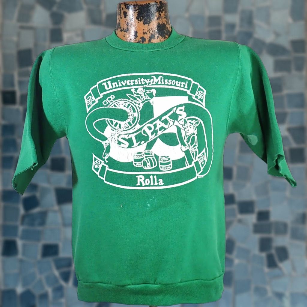 Russell Athletic VINTAGE Russell Athletic PI KAPPA Alpha University of Missouri Sweatshirt Green S Men 3/4 Sleeve Crew Neck Pullover 60s 70s 80s 90s Size US S / EU 44-46 / 1 - 1 Thumbnail