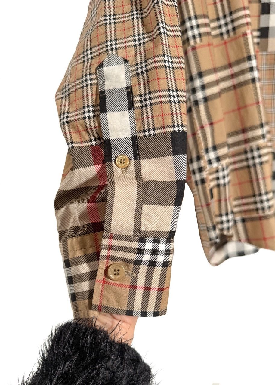 Burberry Burberry Nova Check Patchwork Buttoned Shirt Size US S / EU 44-46 / 1 - 3 Thumbnail