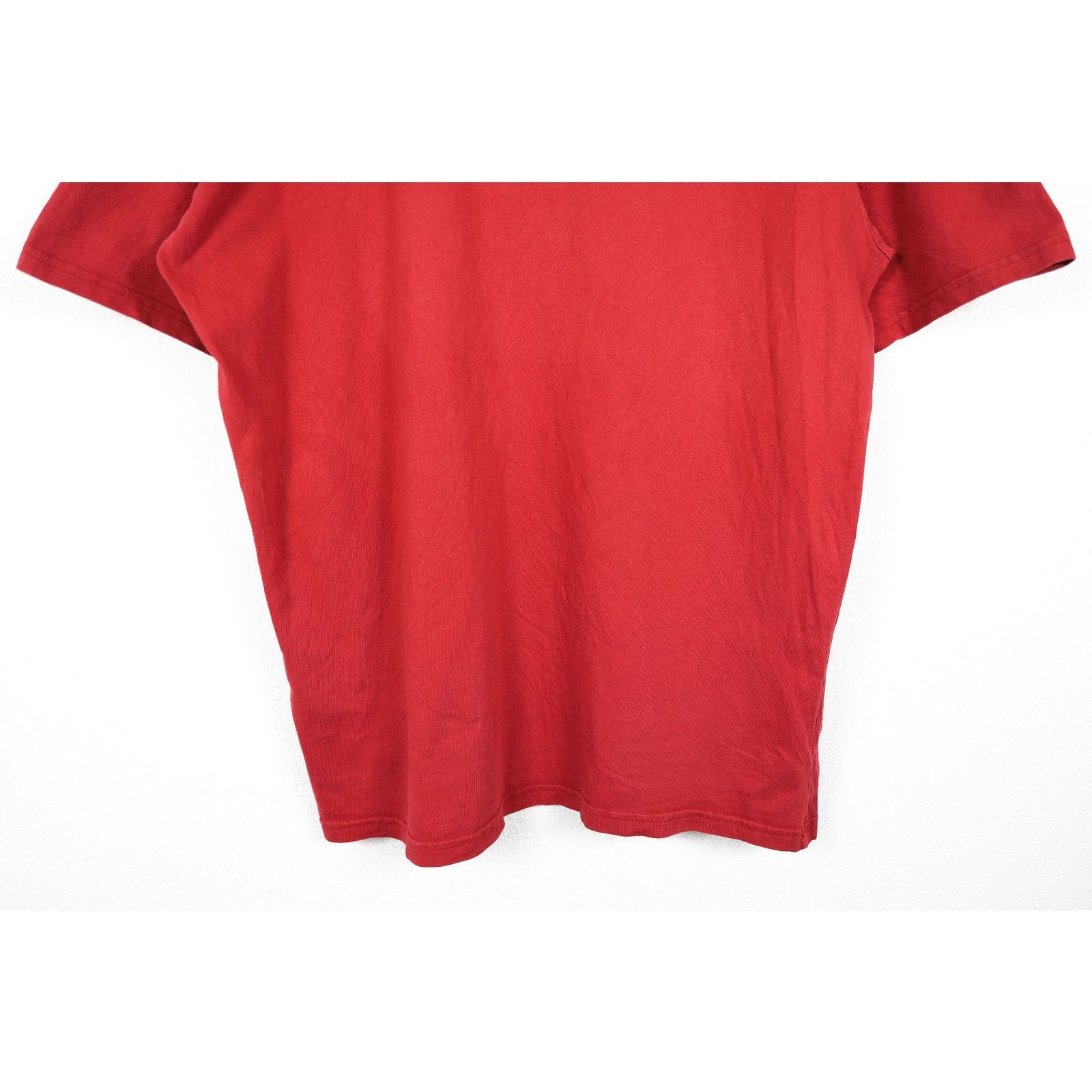 Nike Vintage Nike Swoosh Logo Red Tee T-shirt 90s Y2K Size US XL / EU 56 / 4 - 7 Thumbnail