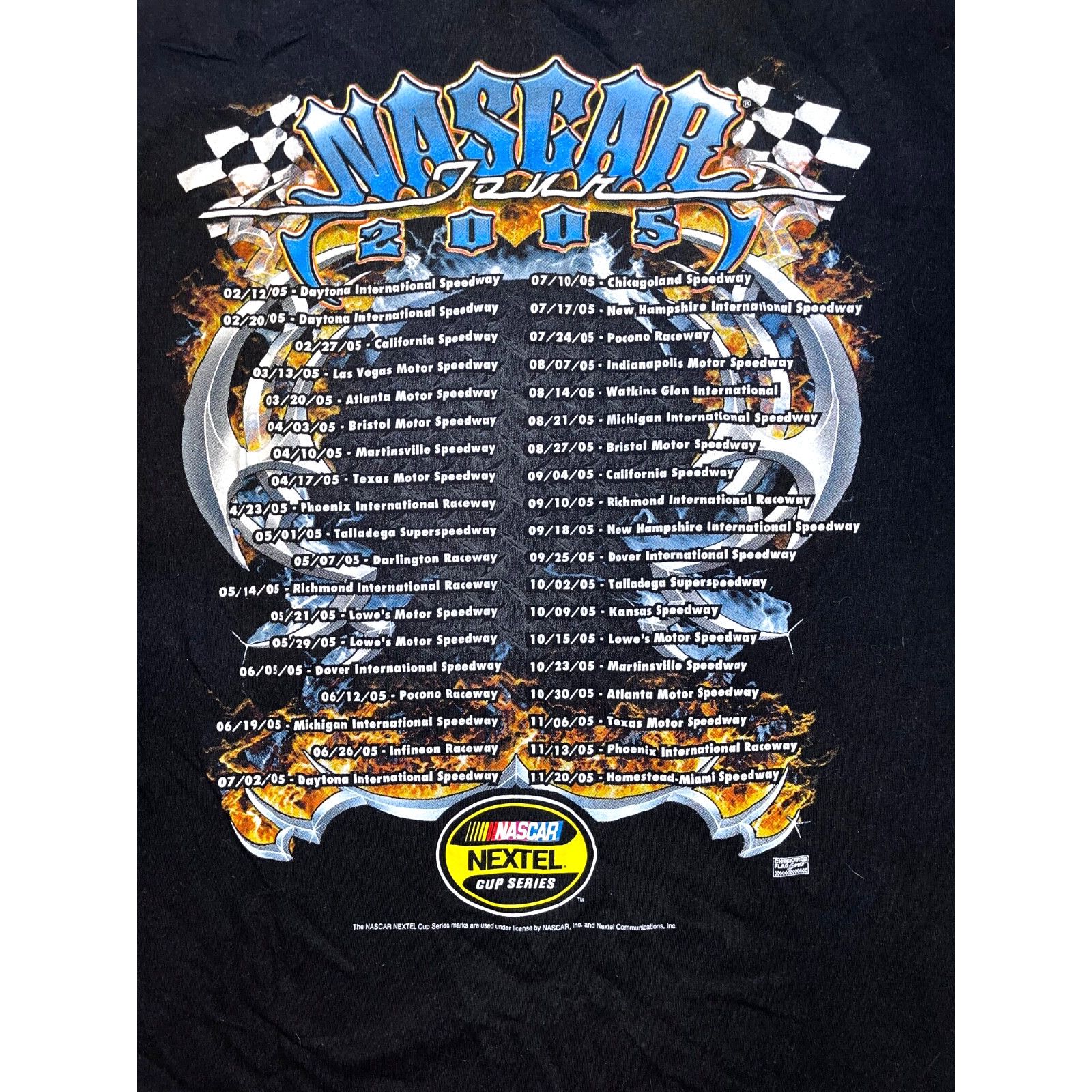 Other NASCAR Nextel Cup Racing T Shirt Y2K Sz. 2XL Vintage 2005 Size US XXL / EU 58 / 5 - 5 Thumbnail