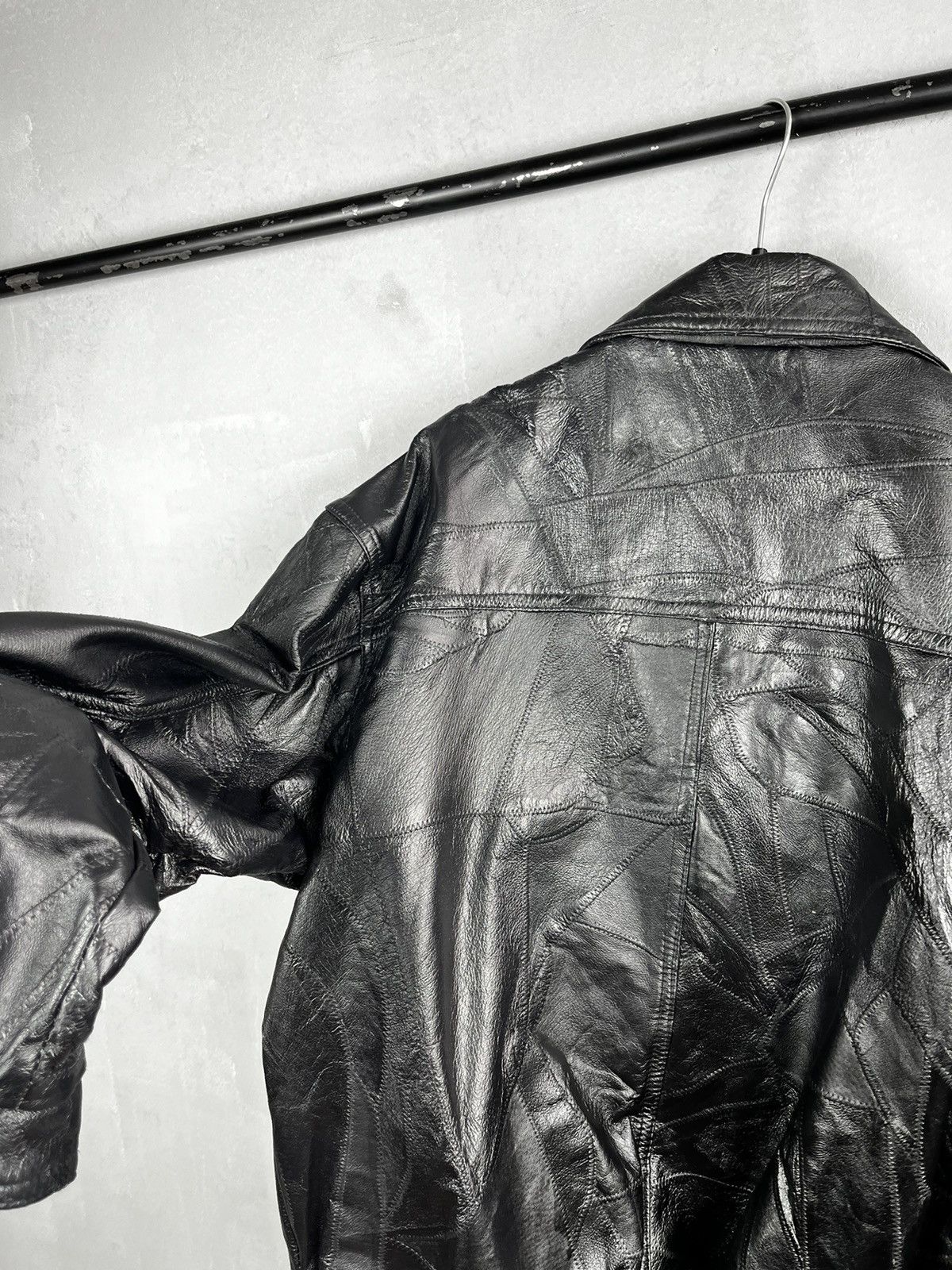 Genuine Leather × Vintage Vintage Leather Jacket bomber size L Size US L / EU 52-54 / 3 - 13 Thumbnail