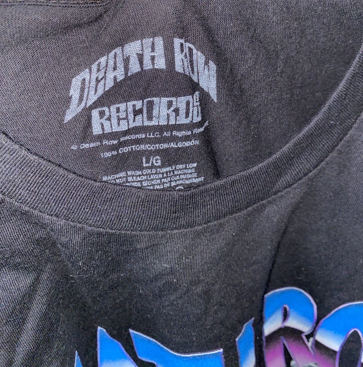 Band Tees × Death Row Records × Rap Tees Deathrow records snoop dogg tshirt new Size large Black Size US L / EU 52-54 / 3 - 3 Thumbnail