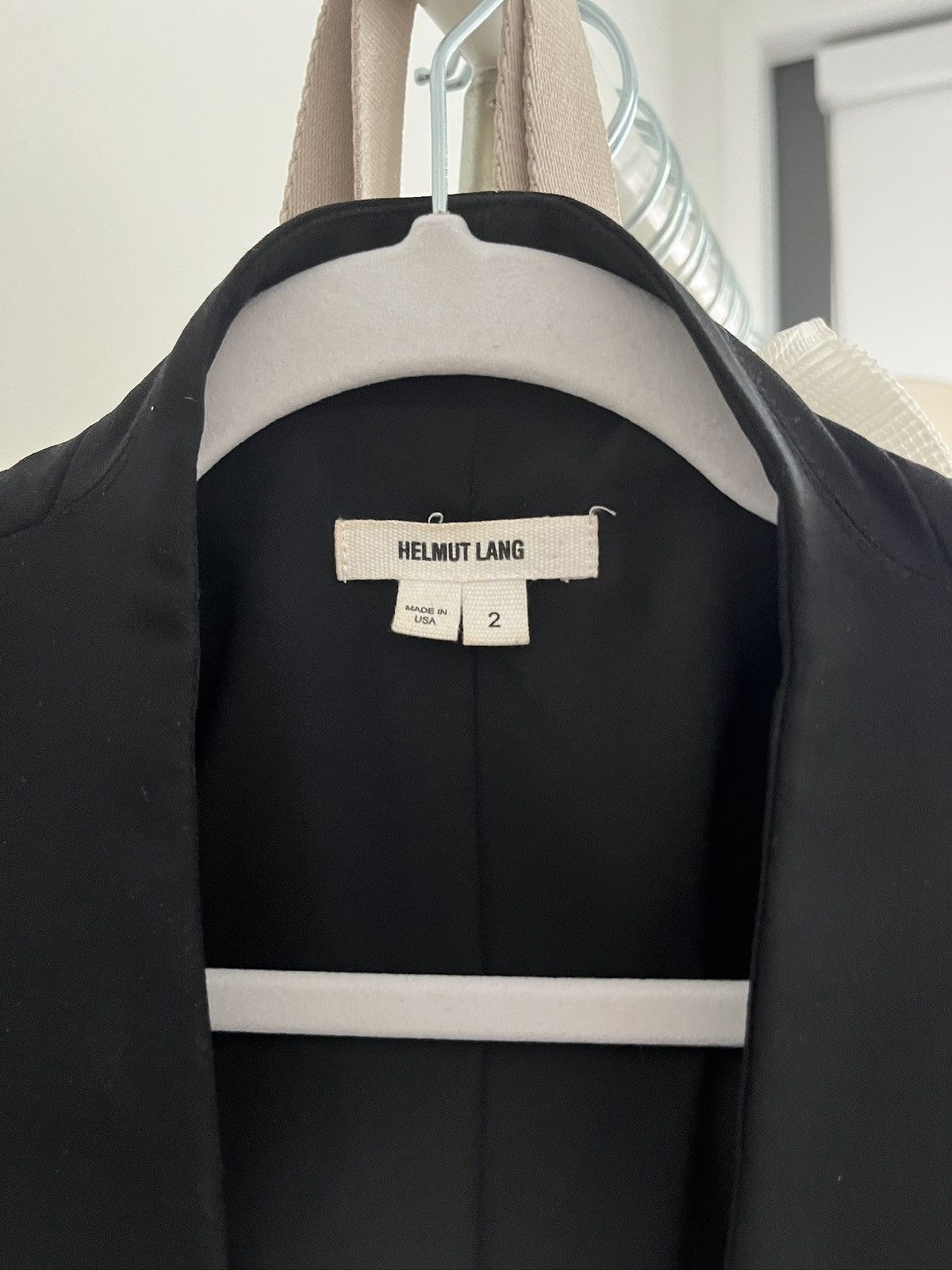 Helmut Lang Helmut Lang half leather blazer jacket Size XS / US 0-2 / IT 36-38 - 2 Thumbnail