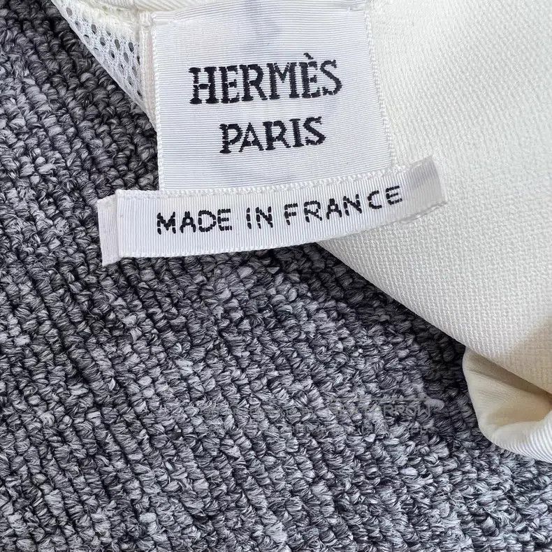 Hermes Hermes Off-white Mesh Patchwork Zip-up Vest Size XS / US 0-2 / IT 36-38 - 3 Thumbnail