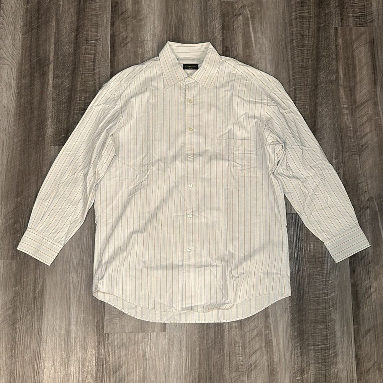 Corneliani Corneliani Long Sleeve Button Down - Large Size US L / EU 52-54 / 3 - 2 Thumbnail