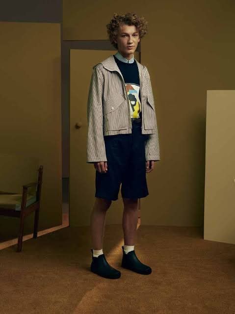 image of Cmmn Swdn Ss16 Genuine Fake Navy Sweatshirt, Men's (Size Small)