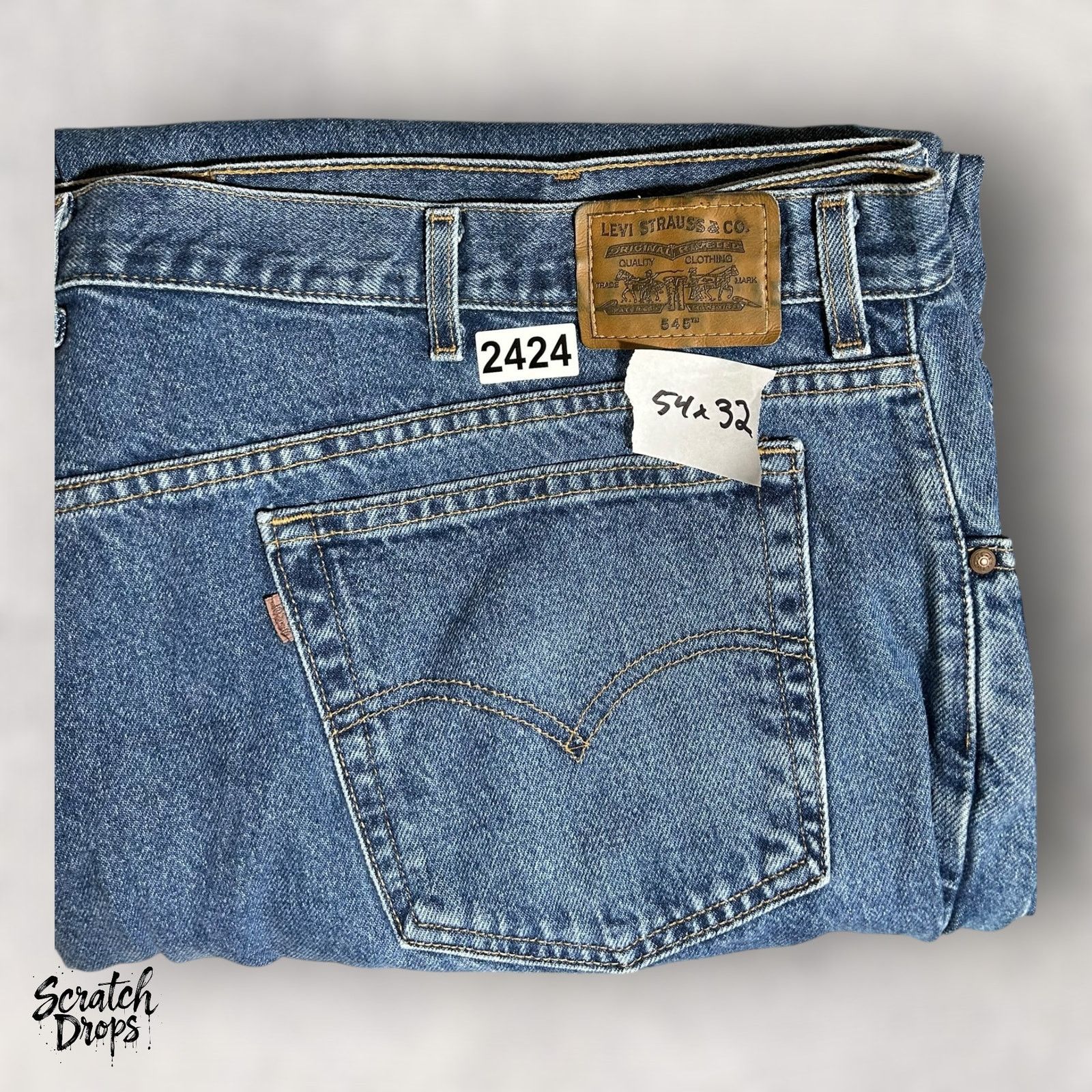 Levi's Vintage Levi's Signature 545 Men's Jeans Deadstock W54 L32 Size US 38 / EU 54 - 7 Thumbnail