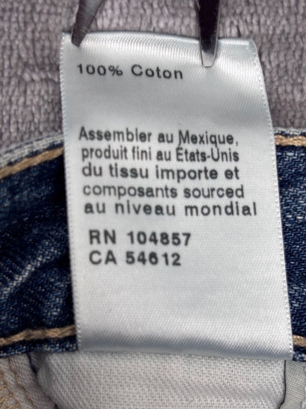 AG Adriano Goldschmied Women's AG Adriano Goldschmied Denim Skirt, 25R, Blue Size 42" / US 20 - 8 Thumbnail