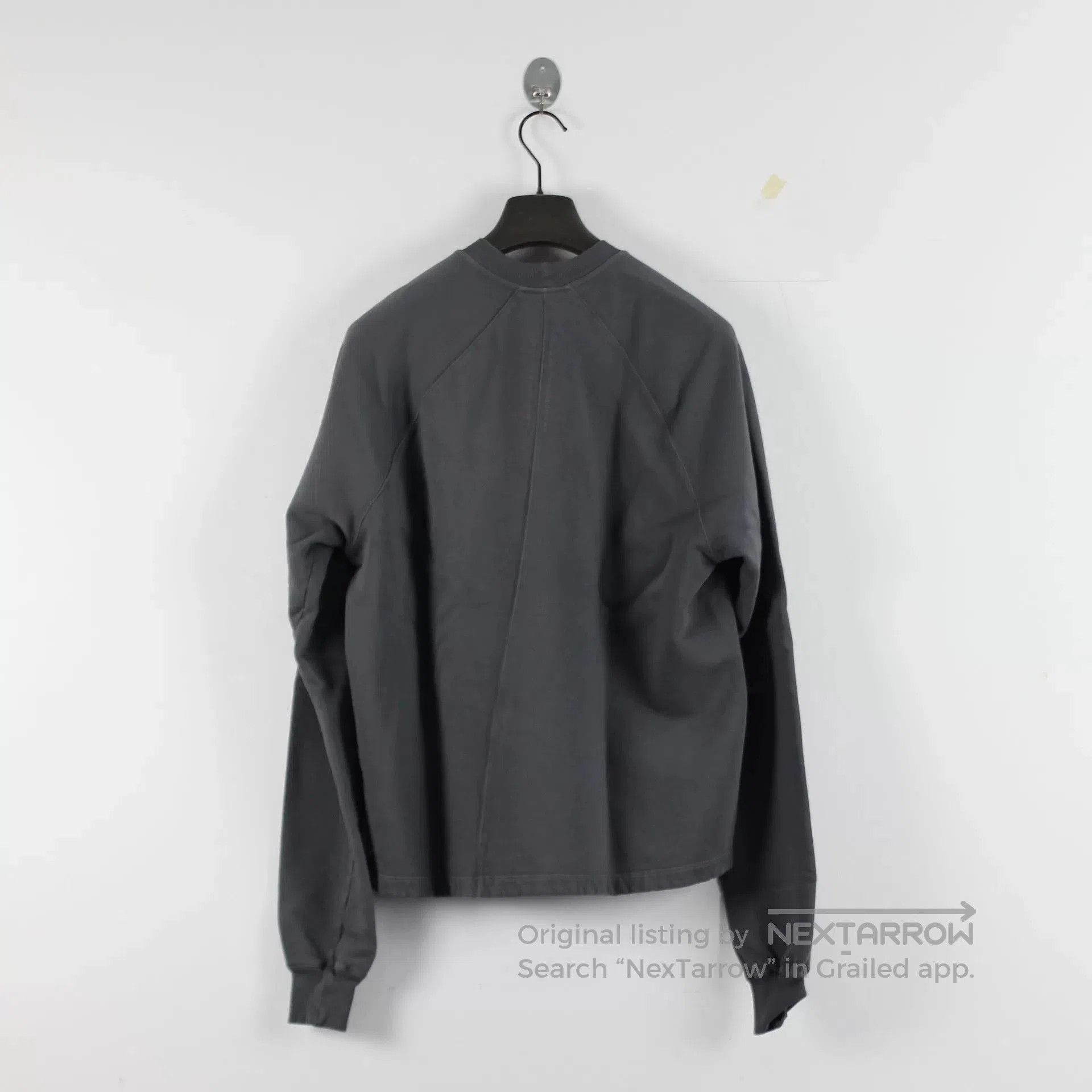 Rick Owens rick owens butterfly print sweatshirt in gray. Size US M / EU 48-50 / 2 - 4 Thumbnail