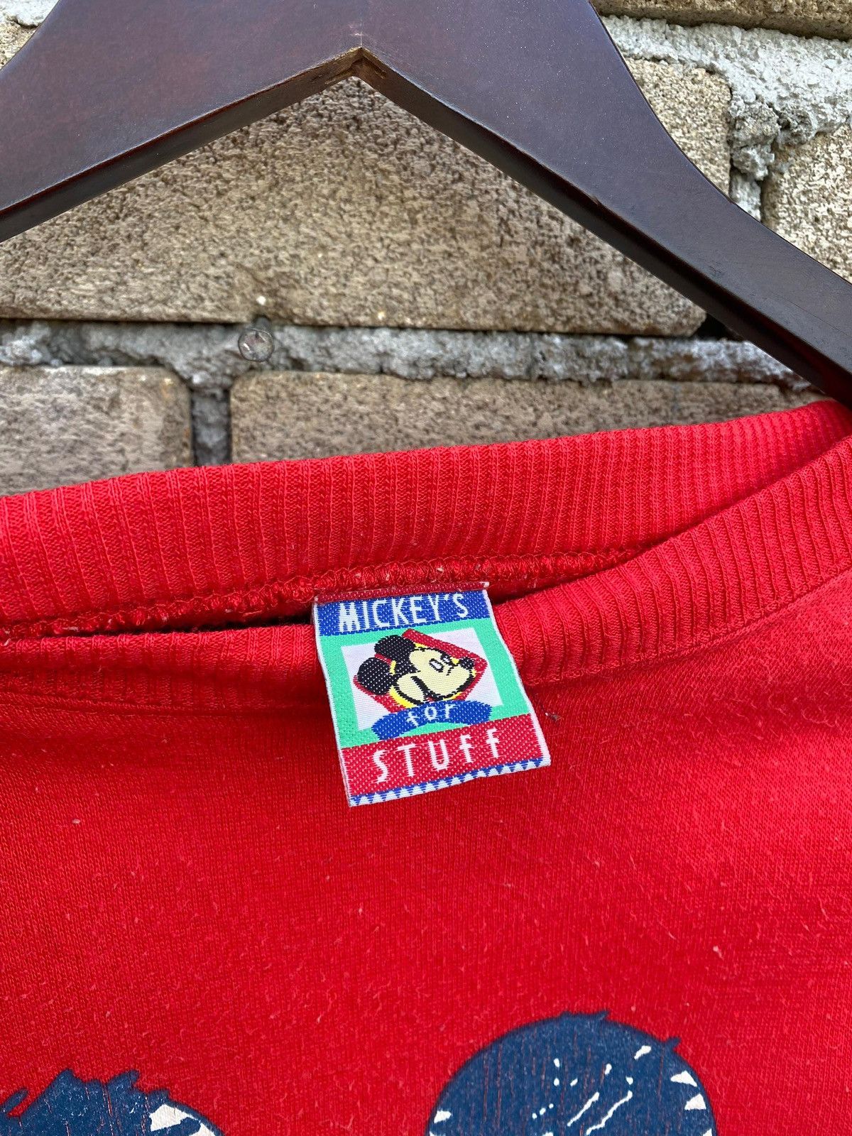 Mickey Mouse Vintage Mickey Mouse For Stuff Big Logo Sweatshirt Size US L / EU 52-54 / 3 - 5 Thumbnail