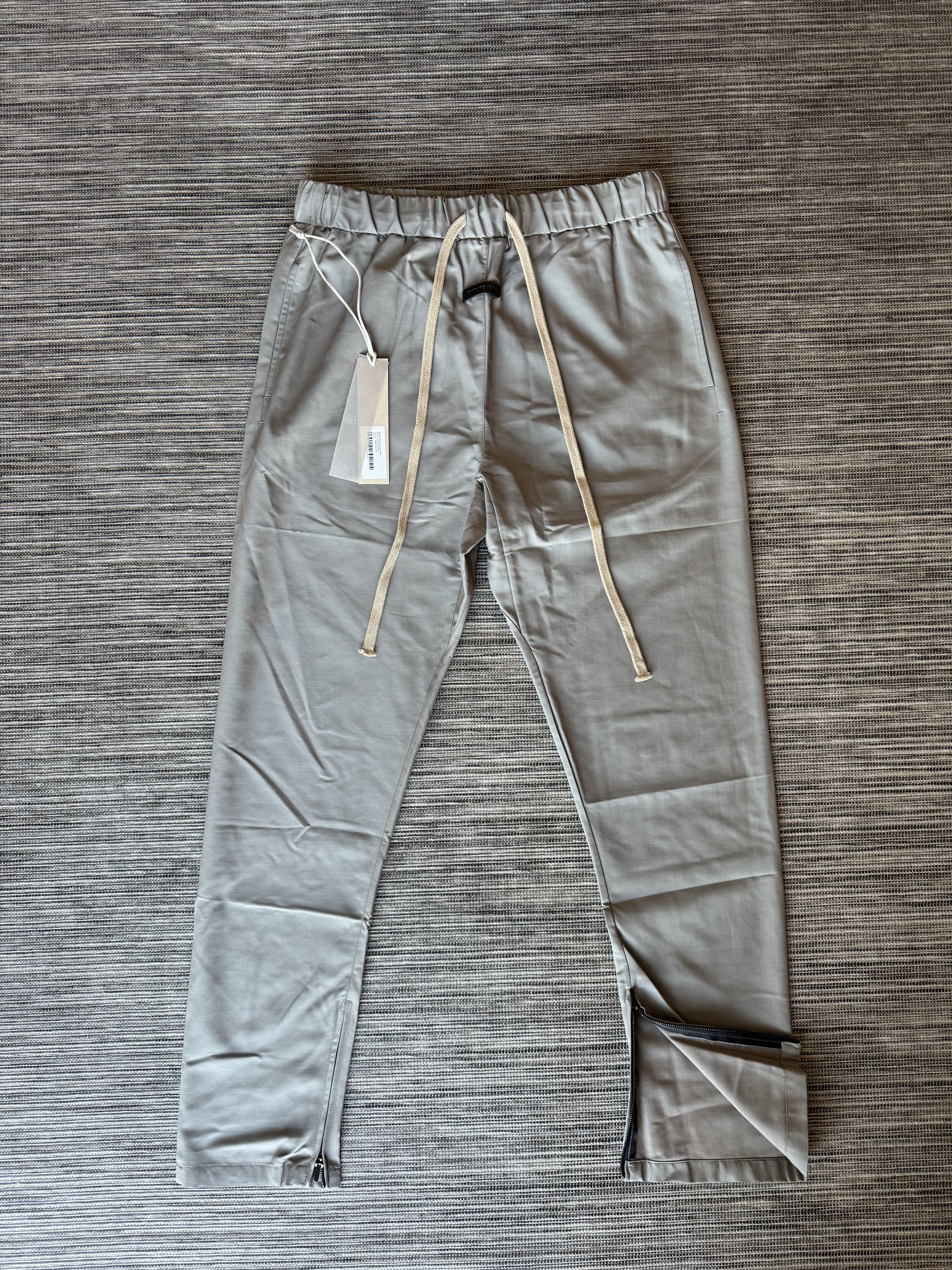 image of Fear Of God Eternal Wool Nylon Slim Pant in Dusty Concrete, Men's (Size 30)