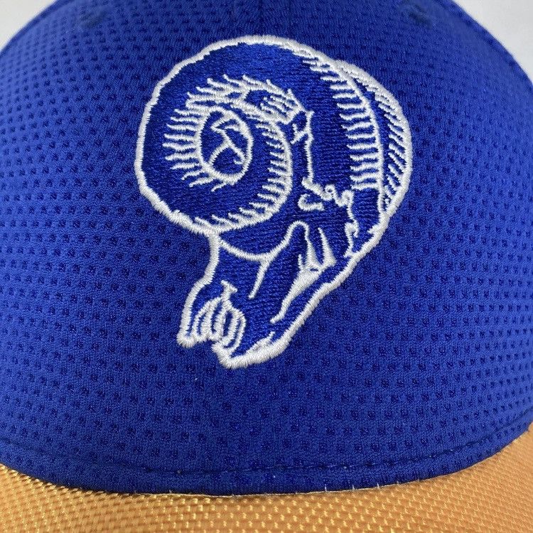 NFL × New Era Los Angeles Rams 39Thirty Stretch Fit Hat Size Medium-Large Size 36 - 3 Thumbnail