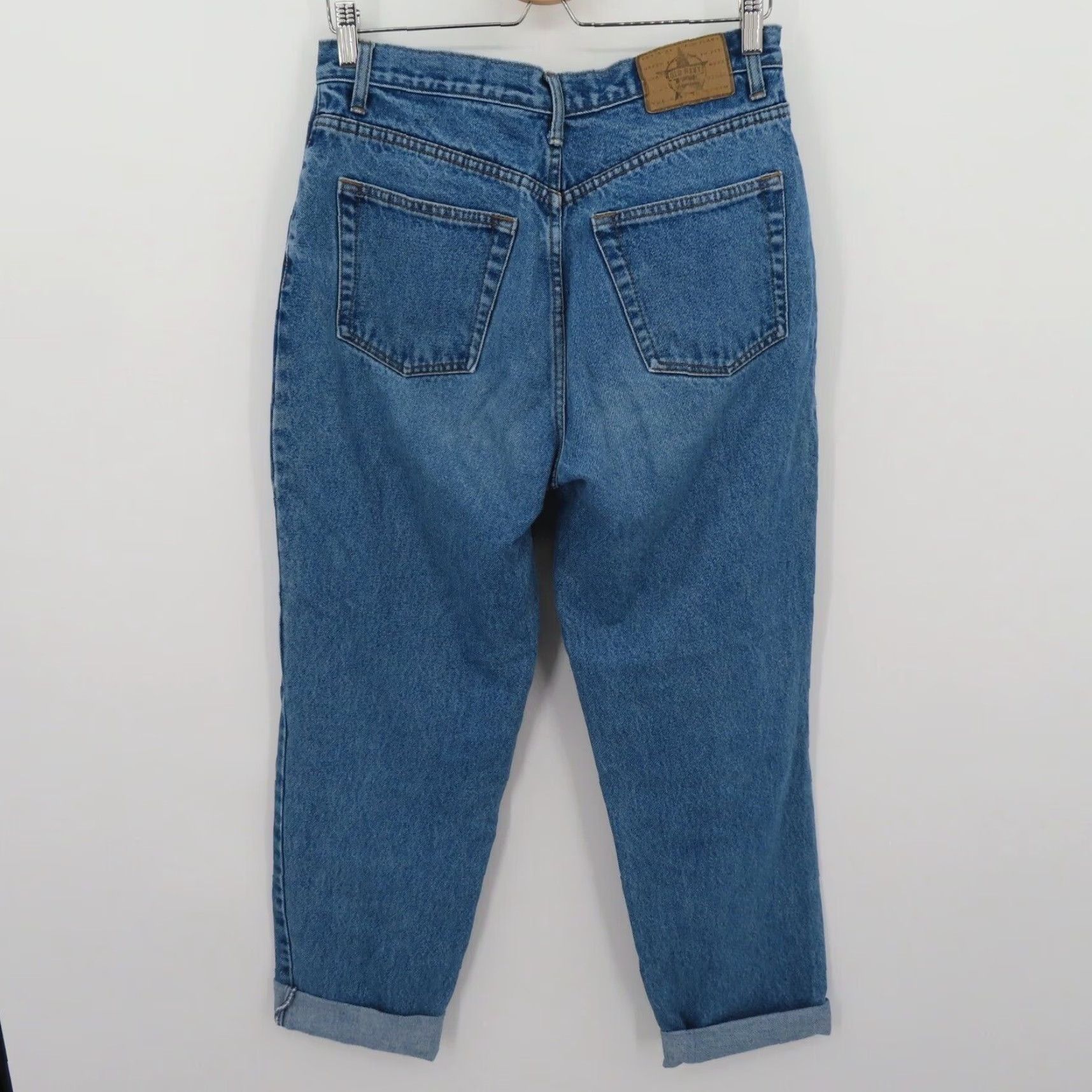Old Navy VINTAGE Old Navy Jeans Women 12 Relaxed Fit High Rise 5-Pocket Denim Blue 2002 Mom Style Womens Size 34" / US 12 / IT 48 - 5 Thumbnail