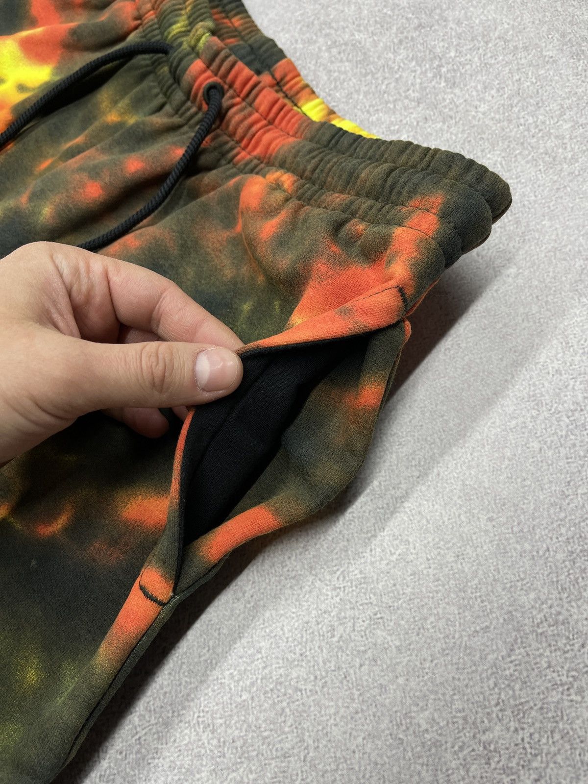 Jordan Brand Mens Jordan Essentials Smoke Dye Shorts Drill Nike Size S Size US 30 / EU 46 - 5 Thumbnail