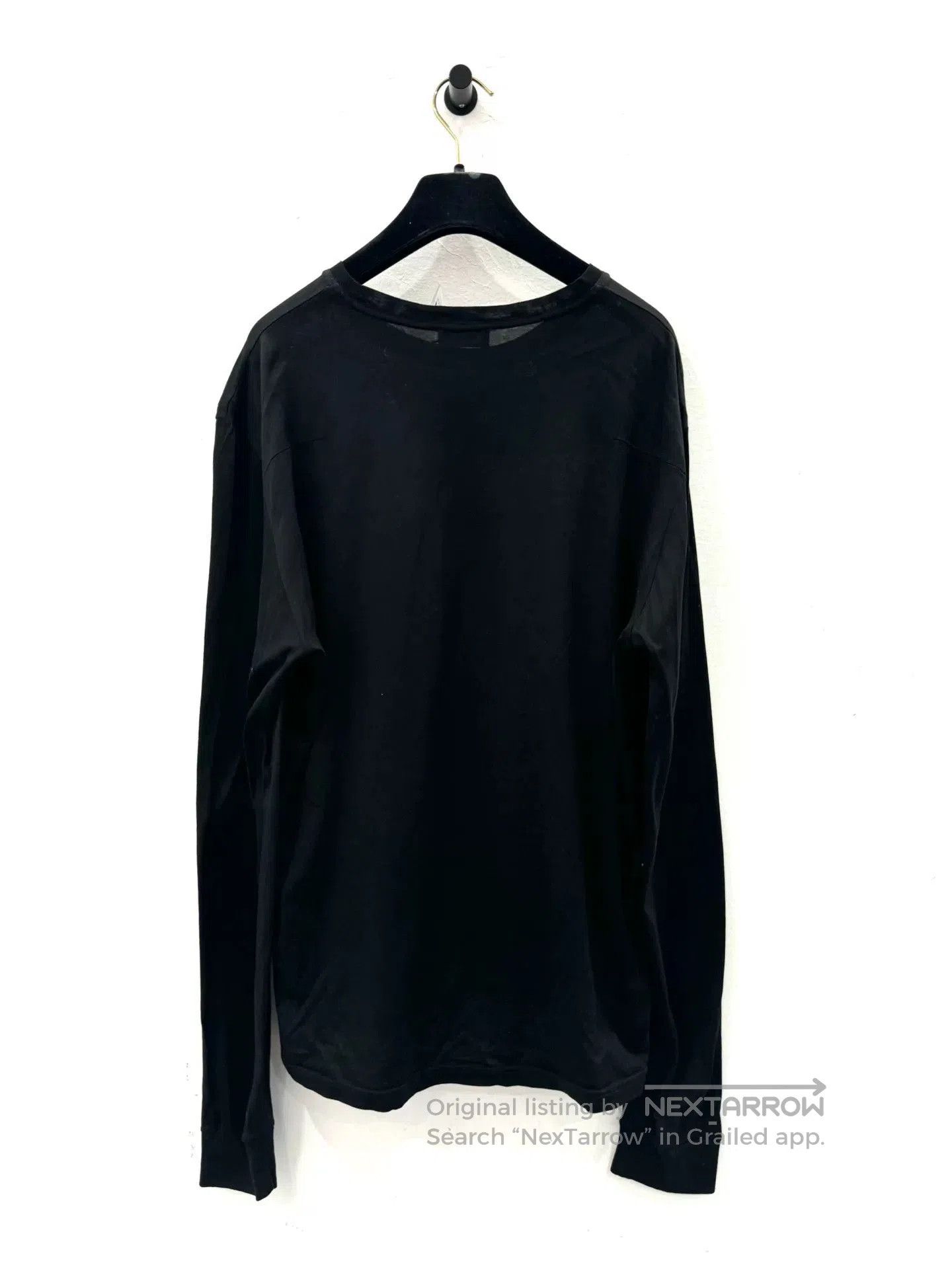 Japanese Brand Dior Small Logo Black Long-Sleeve Tee. Size US L / EU 52-54 / 3 - 2 Thumbnail