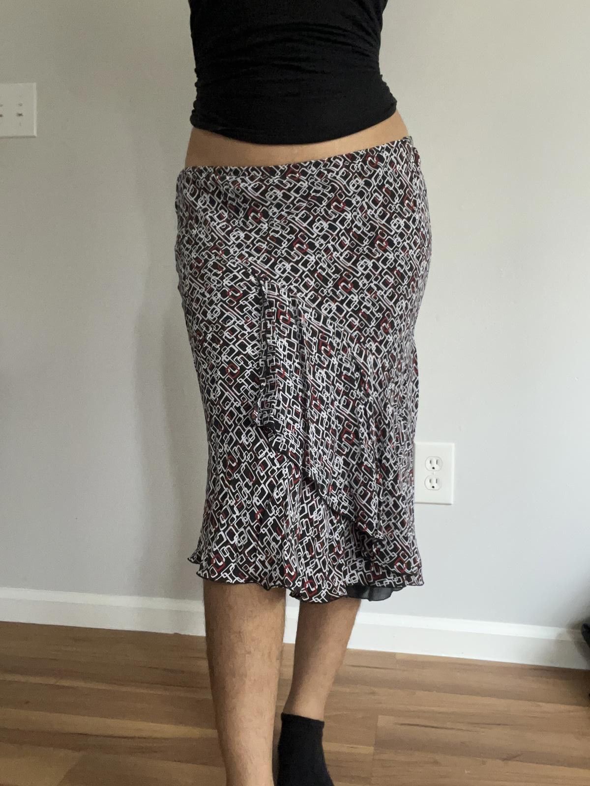 Worthington Women’s silk midi skirt Size 28" / US 6 / IT 42 - 6 Thumbnail