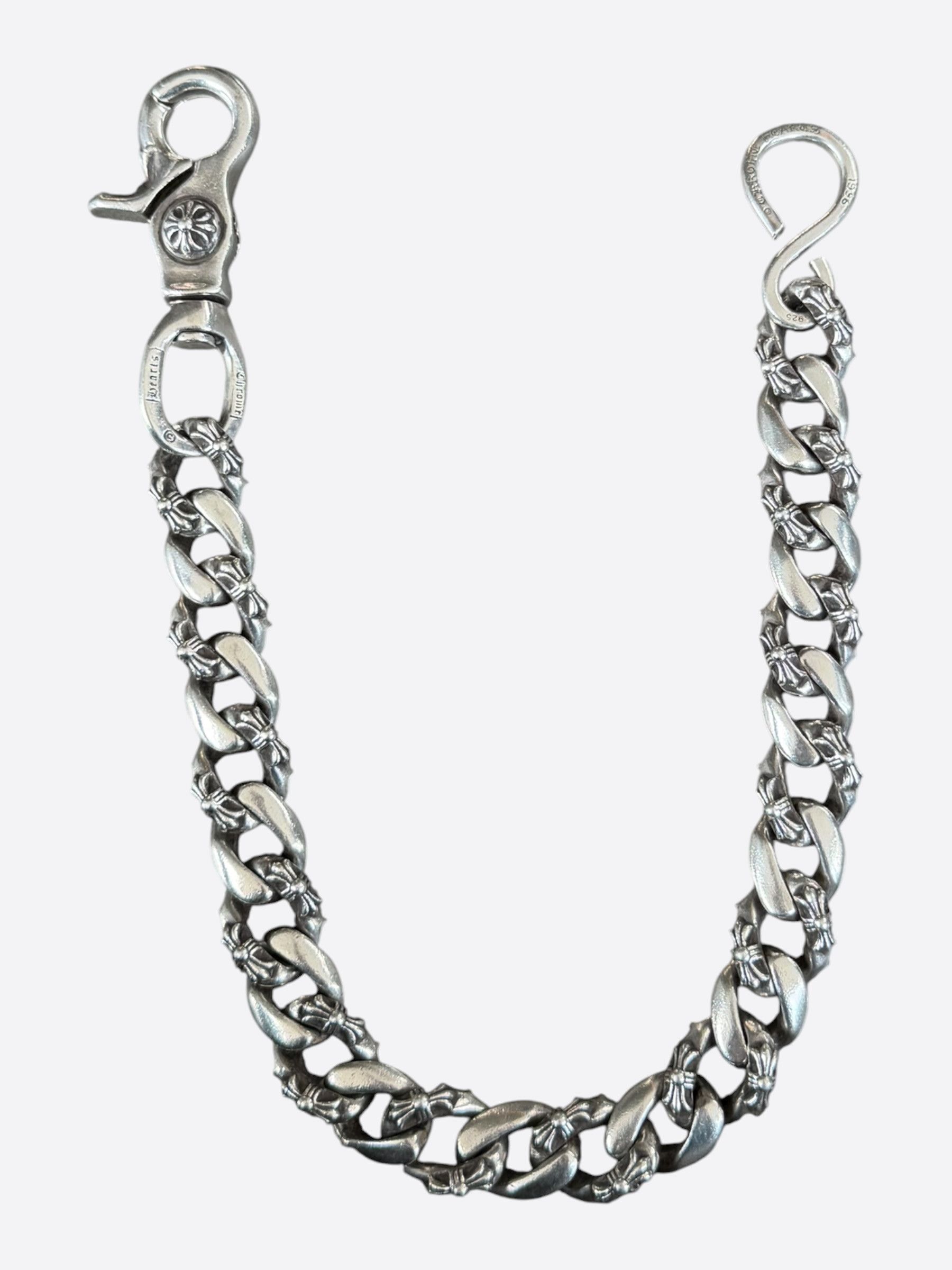 Chrome Hearts Chrome Hearts Fancy 2 Clip Short Wallet Chain | Grailed