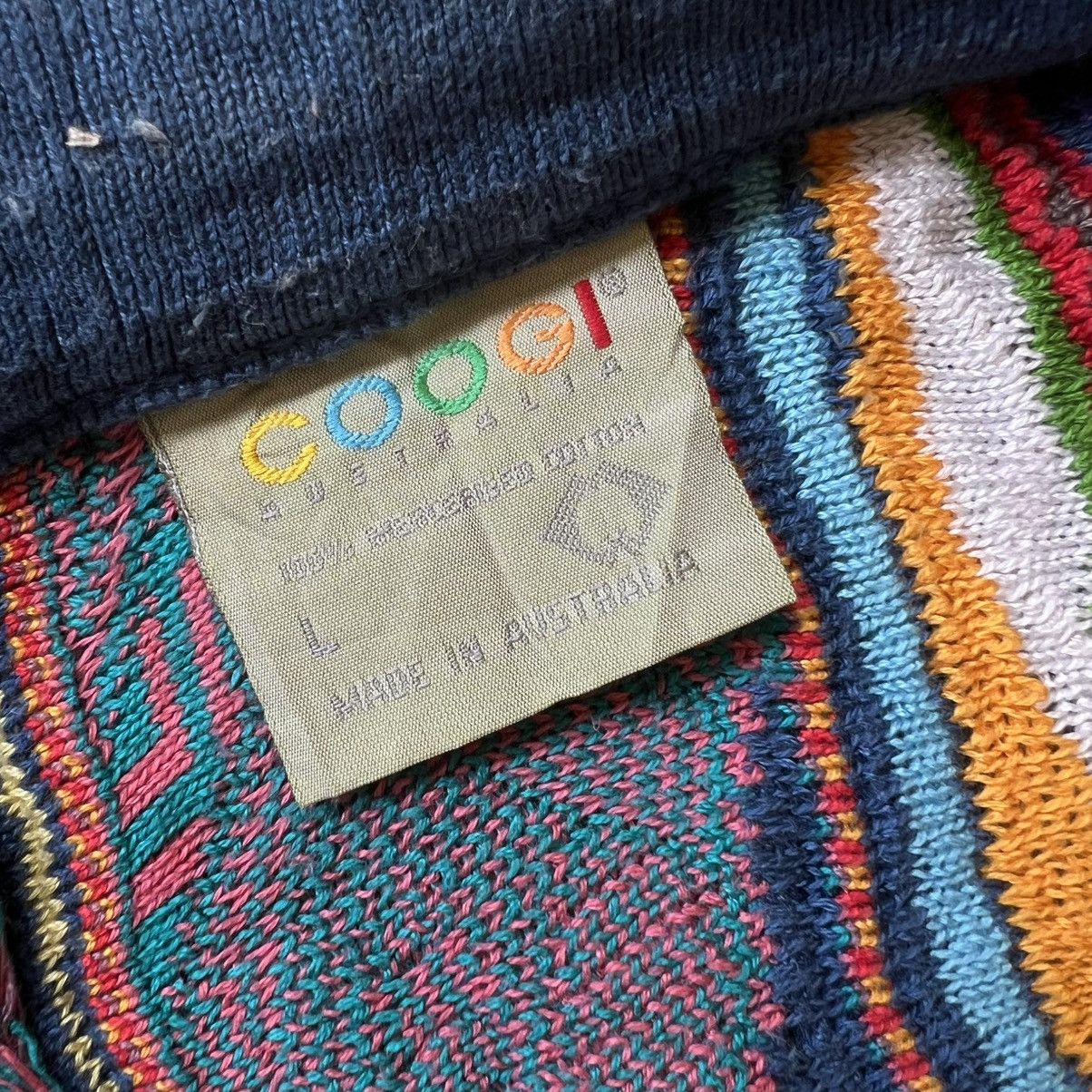 Coogi × Vintage Crazy Vintage Coogi 3D Cable Knit Sweater Size US L / EU 52-54 / 3 - 3 Thumbnail