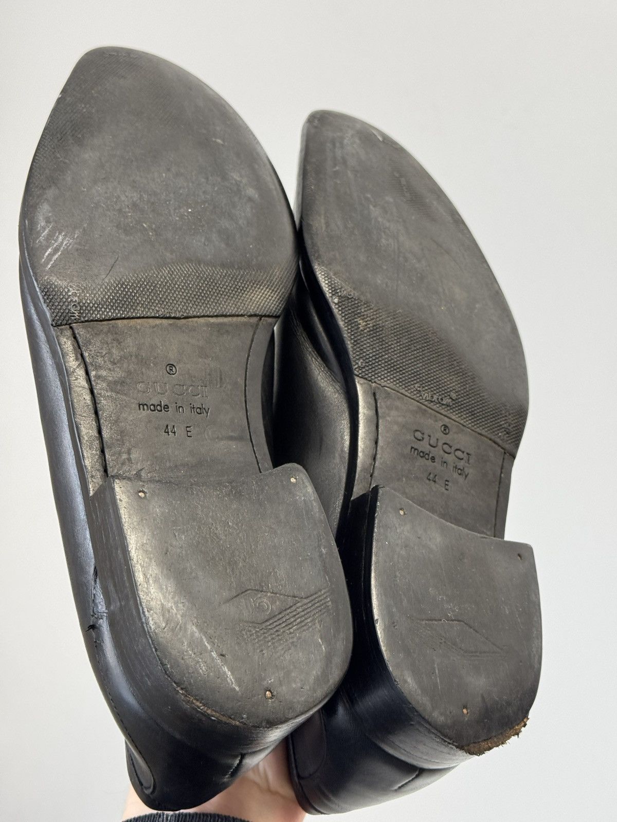 Gucci Gucci - Mens Leather Loafers size 44 Size US 10.5 / EU 43-44 - 13 Thumbnail