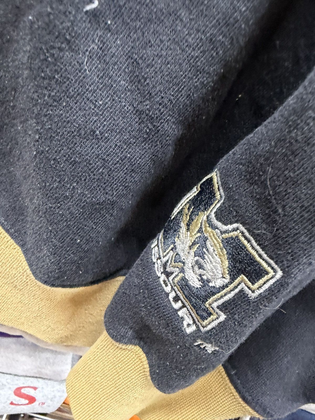 Lee Vintage 90s Mizzou Missouri Tigers Lee sports sweatshirt Size US XL / EU 56 / 4 - 5 Thumbnail