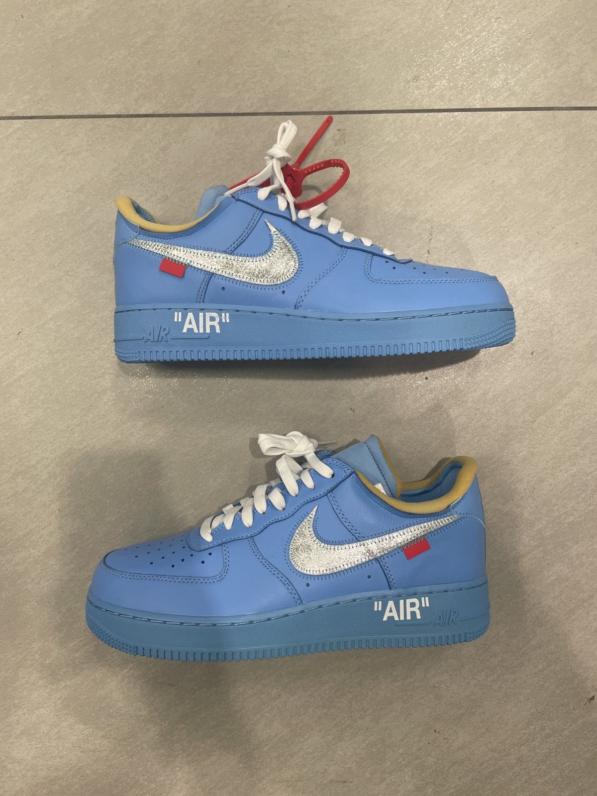 Nike × Off-White Nike Air Force 1 Low Off White MCA Blue Size US 9 / EU 42 - 1 Thumbnail