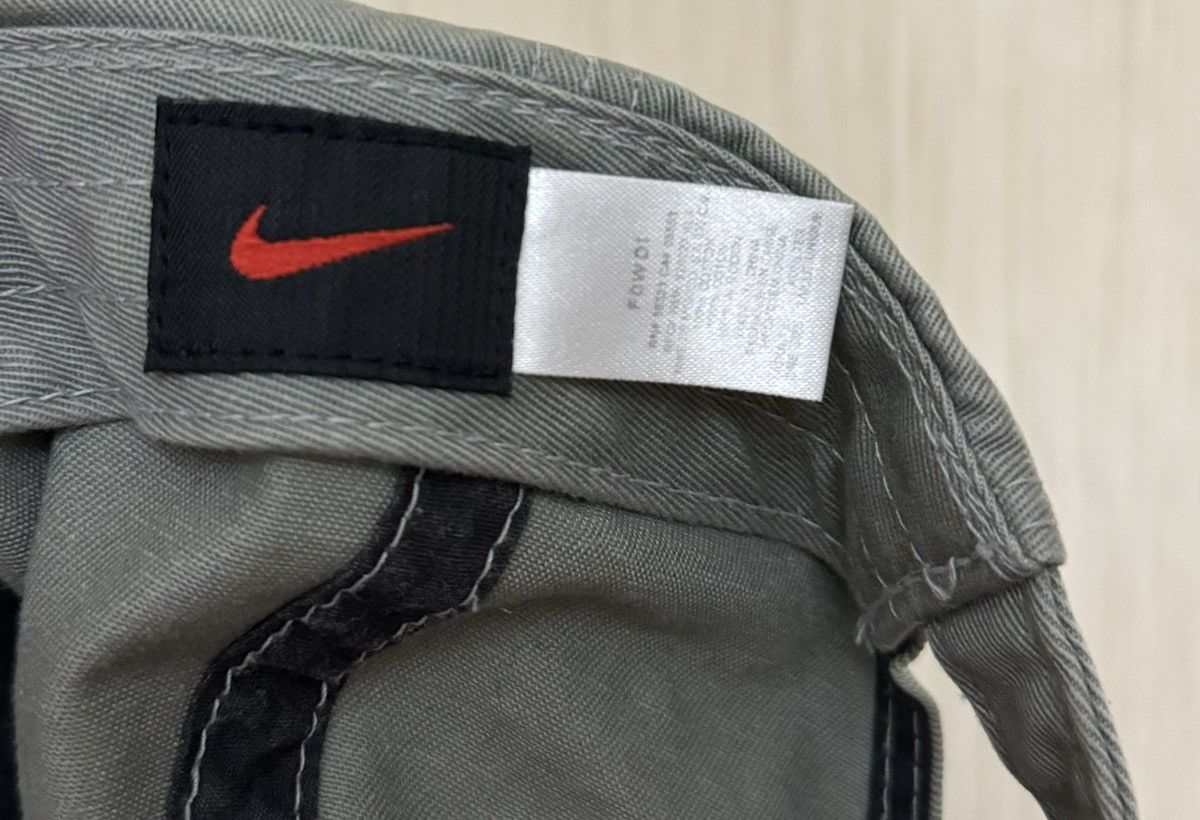 Nike × Vintage Nike vintage Y2K swoosh logo cap green Tn acg Size ONE SIZE - 6 Thumbnail