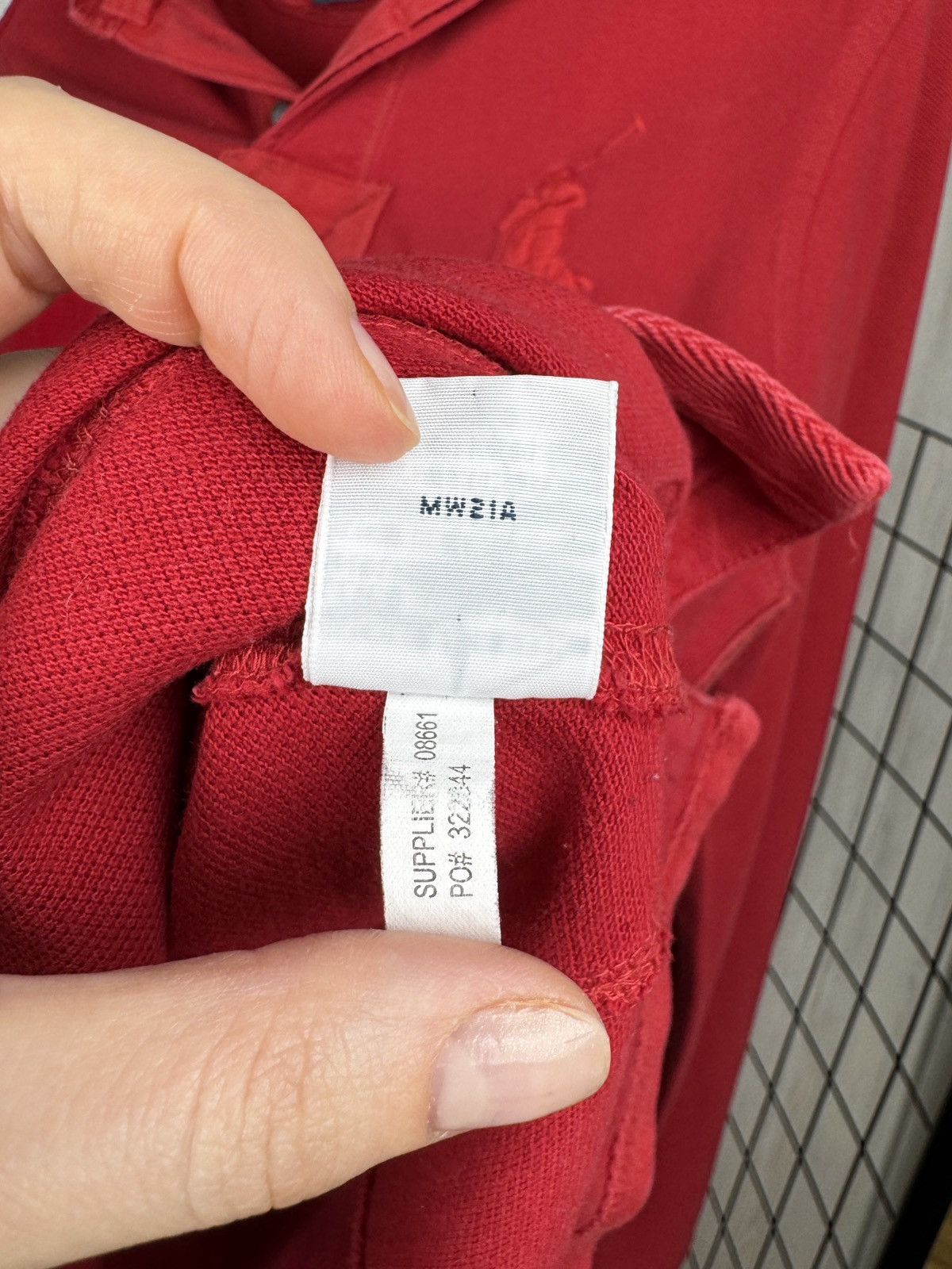 Polo Ralph Lauren Polo Ralph Lauren vintage red heavy rugby polo shirt size M Size US M / EU 48-50 / 2 - 11 Thumbnail