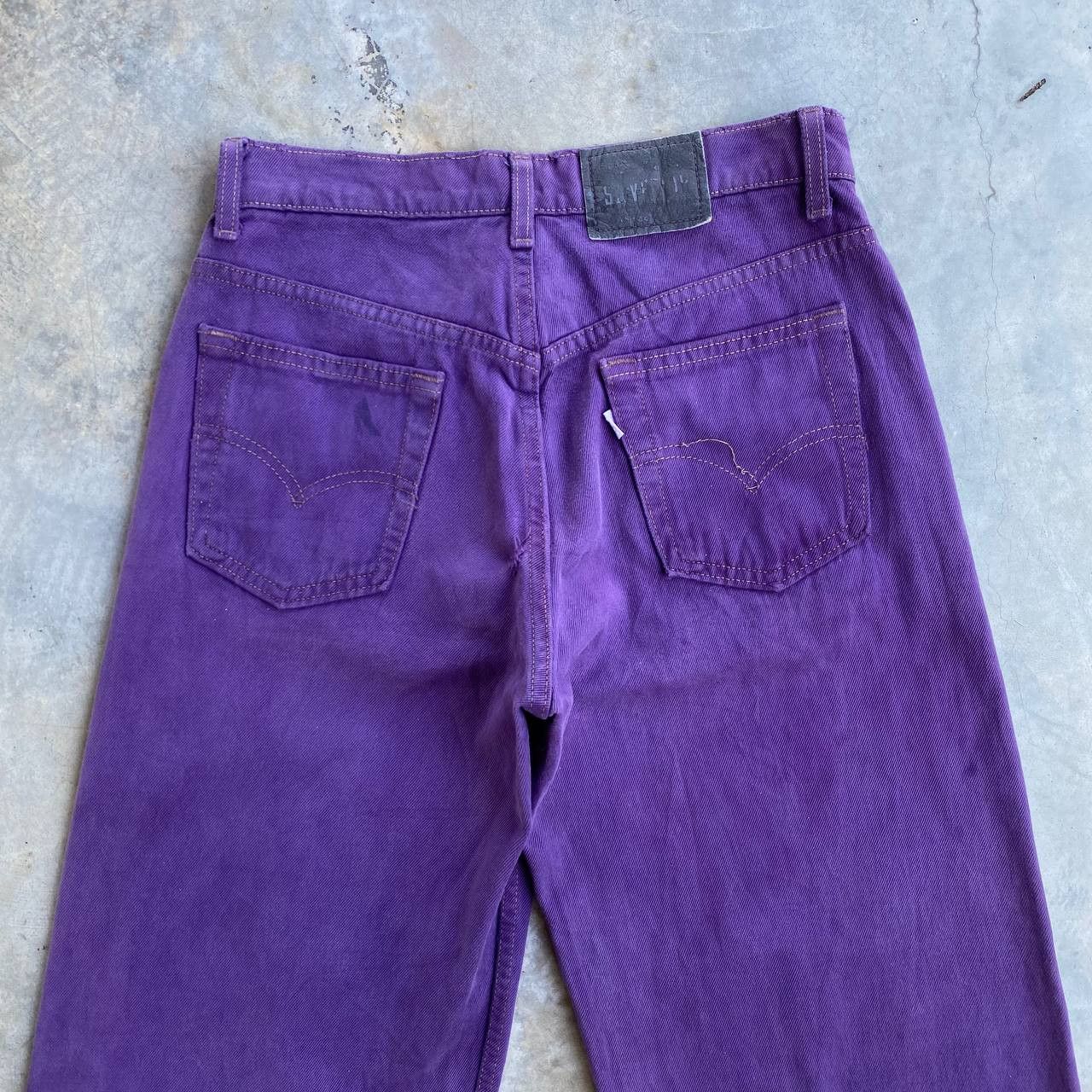 Levi's × Vintage BJ03-39 VINTAGE LEVIS SILVERTAB WIDE LEG W29X32 DISTRESSED Size US 29 - 16 Thumbnail