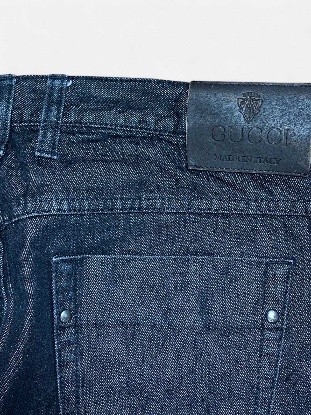 Gucci Gucci - Classic Black Denim Size US 36 / EU 52 - 6 Thumbnail