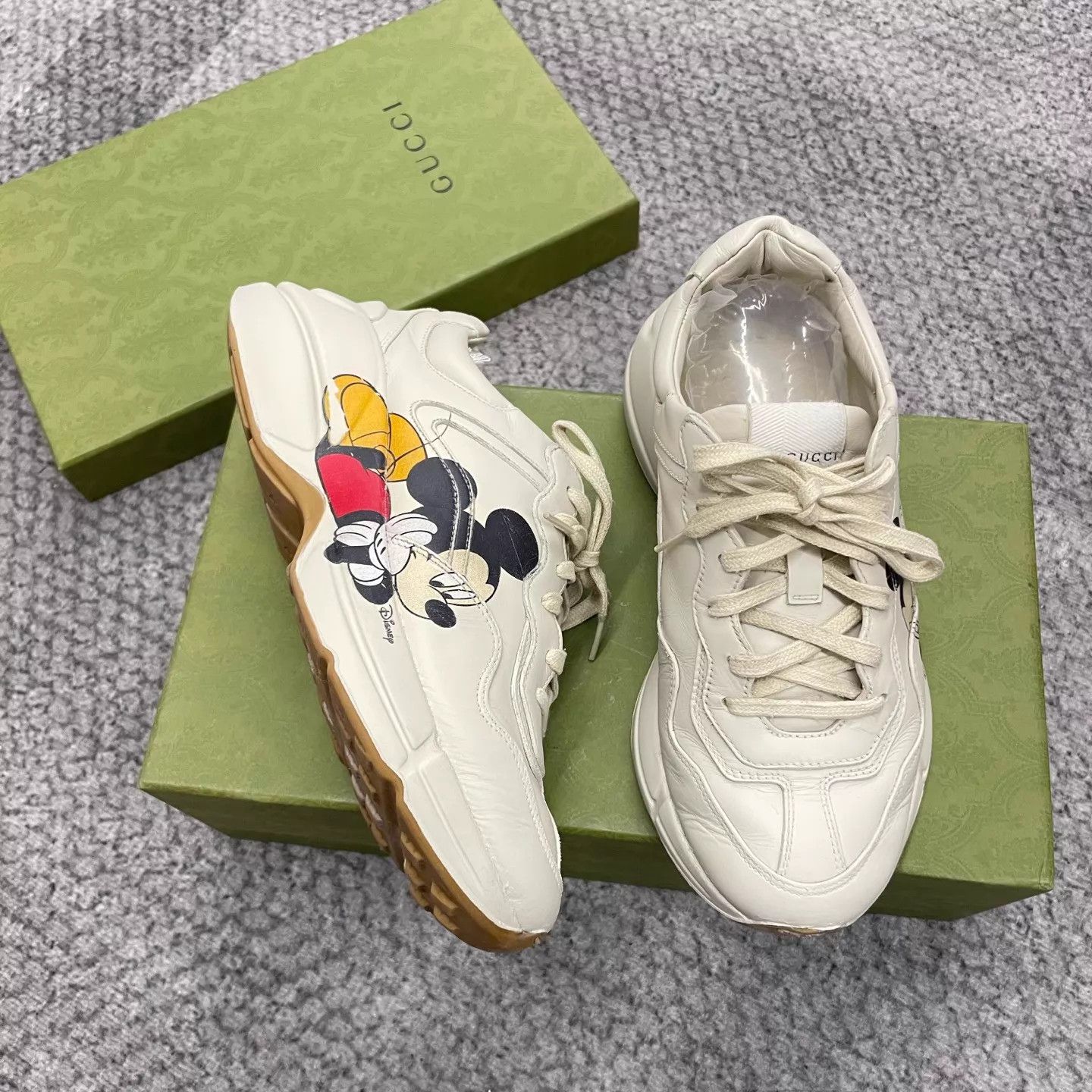 Gucci GUCCI x Disney Dad Shoe 4.5 Classic Playful & Cute Size US 4.5 / IT 34.5 - 3 Thumbnail