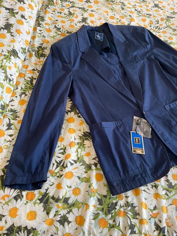 Yves Saint Laurent Yves Saint Laurent Jacket Coat Blazer Wool 90s EX0137 Size 42L - 3 Thumbnail