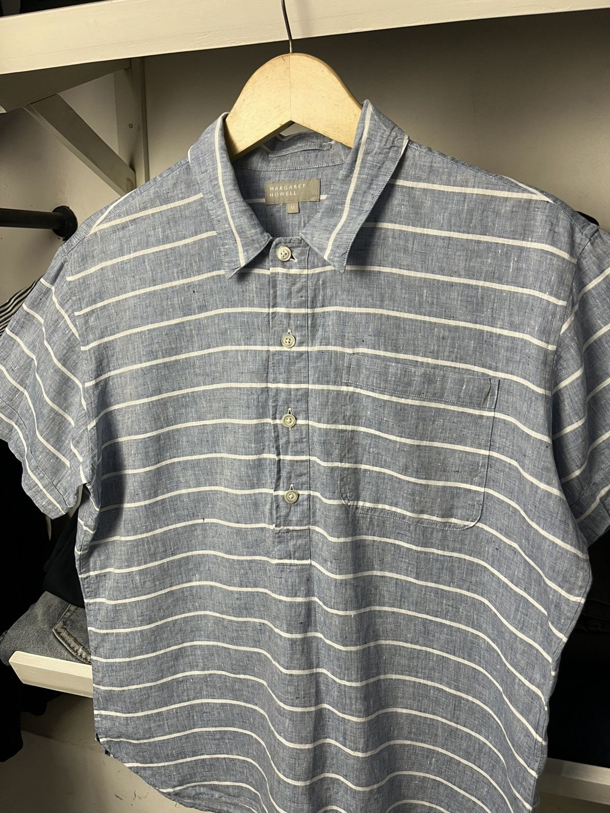 Margaret Howell Margaret Howell Linen Shirt Size US M / EU 48-50 / 2 - 2 Thumbnail