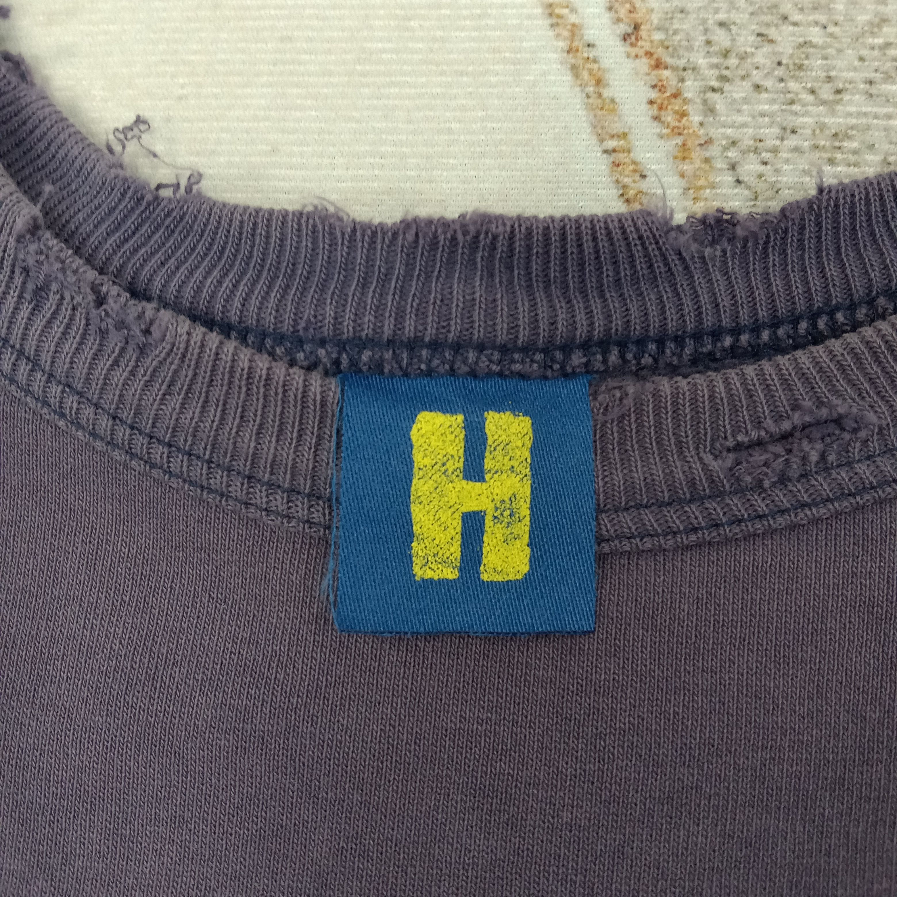 Hysteric Glamour Hysteric Glamour Distressed Style Sweatshirt C260N1 Size US XS / EU 42 / 0 - 2 Thumbnail