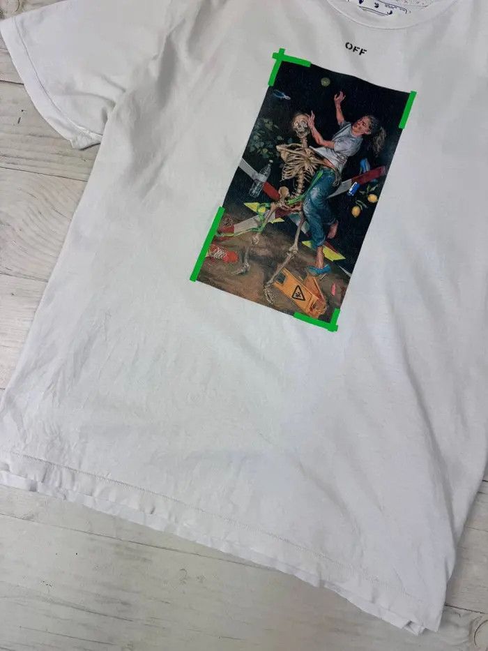 Off-White Off White Pascal Print Tee Oversized Size US L / EU 52-54 / 3 - 3 Thumbnail