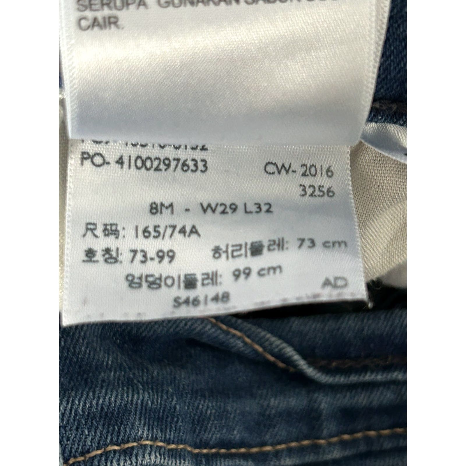 Levi's Levis 515 Jeans Womens Boot Cut Mid Rise Denim size 8 (29x32) Size 30" / US 8 / IT 44 - 6 Thumbnail