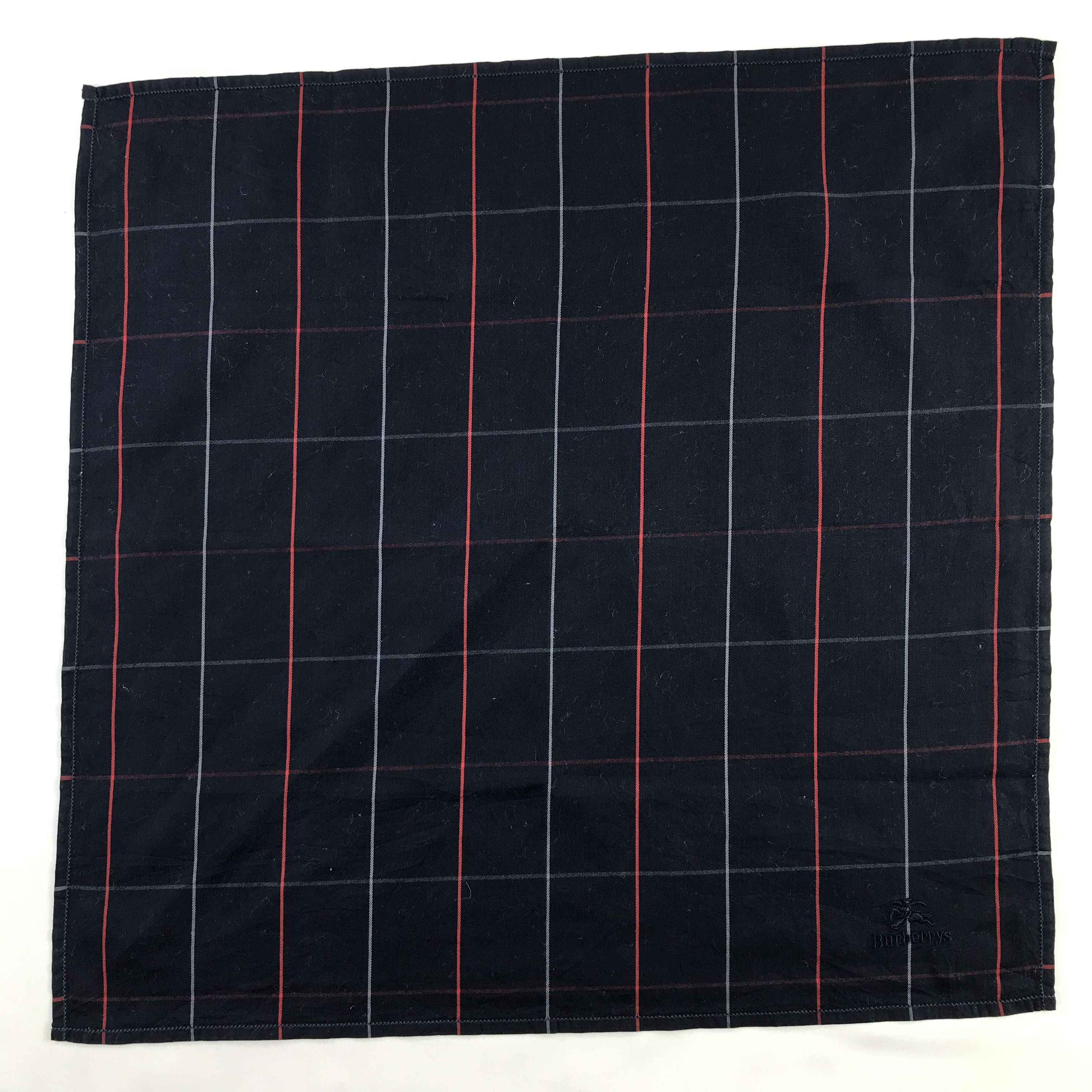 Burberry × Vintage Burberry Bandana / Handkerchief / Neckerchief - S683 Size ONE SIZE - 1 Thumbnail