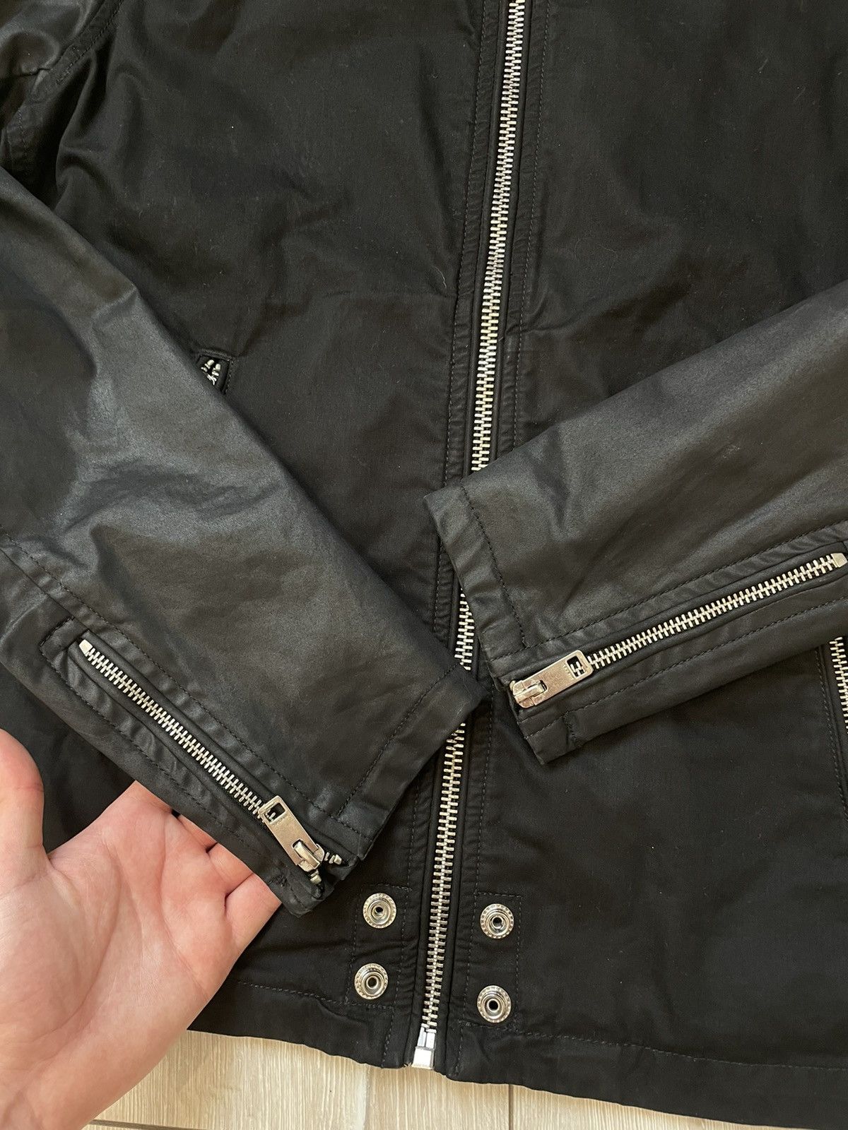 Diesel Rare Vintage Diesel Nylon Moto Biker Jacket Y2K Racing Size US L / EU 52-54 / 3 - 6 Thumbnail