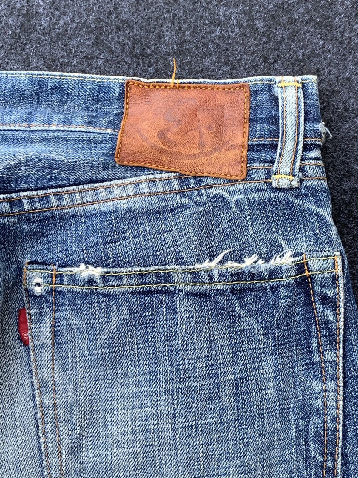Eternal Eternal Flare Jeans Japan Made – Distressed Vintage Look Size US 32 / EU 48 - 7 Thumbnail