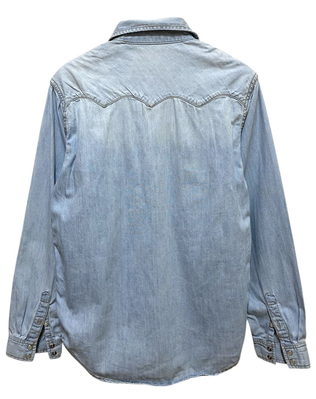 If Six Was Nine Bull Denim Jeans Shirt Button Up Size US S / EU 44-46 / 1 - 2 Thumbnail