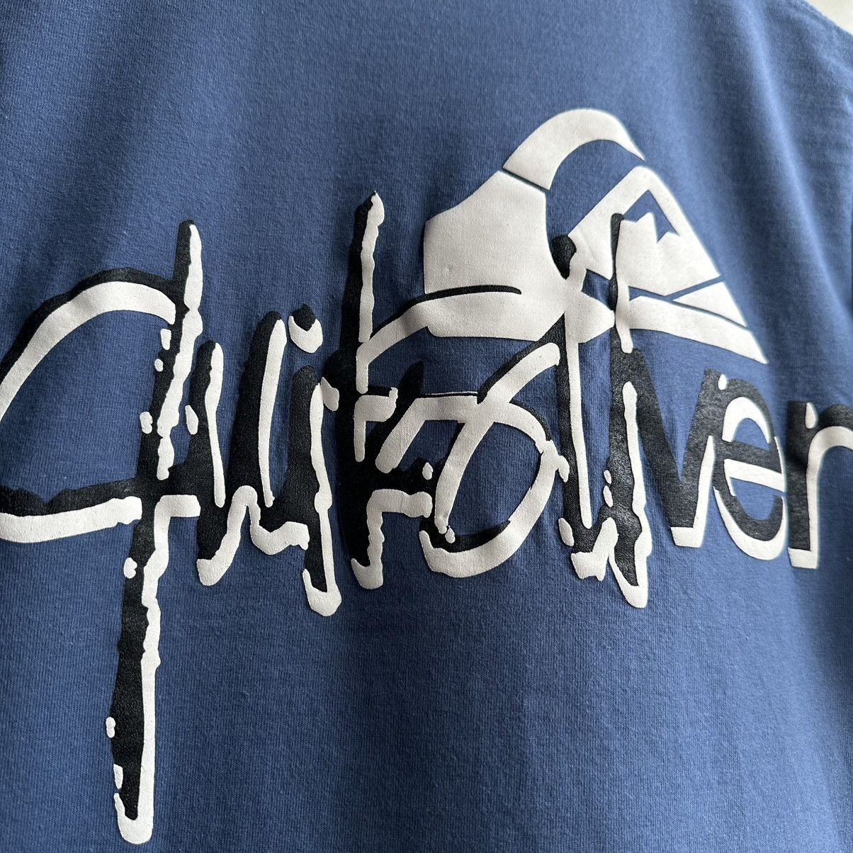 Quiksilver × Vintage Vintage Quiksilver Surf Style Big Logo Tee Size US S / EU 44-46 / 1 - 6 Thumbnail