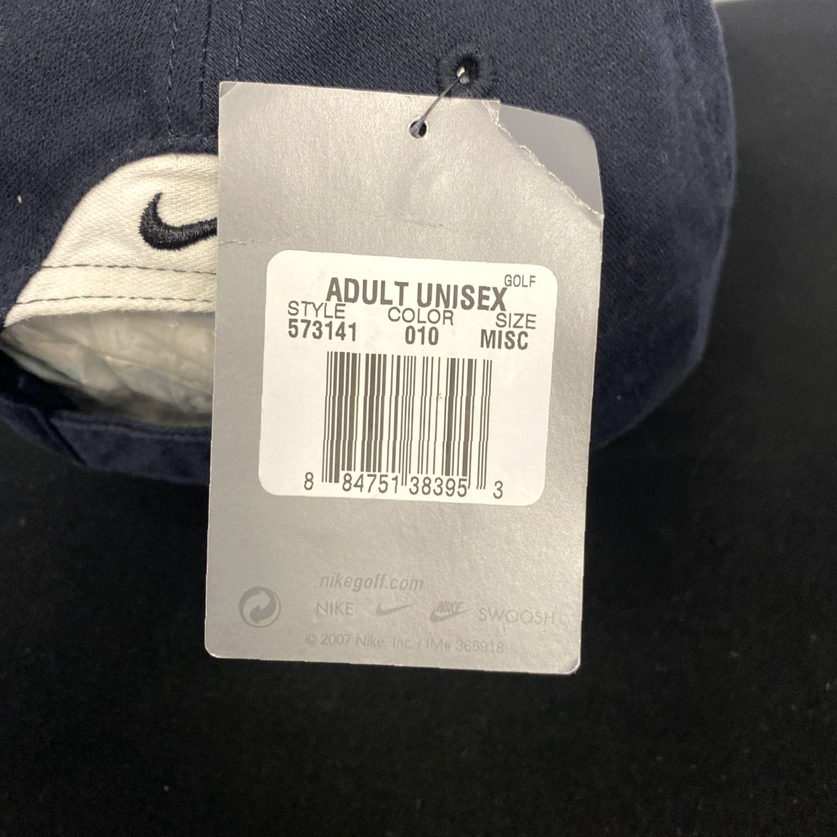 Nike Nike Snapback Hat Blue One Size Adjustable Embroidered Casual Travel Outdoor Mens Size ONE SIZE - 6 Thumbnail