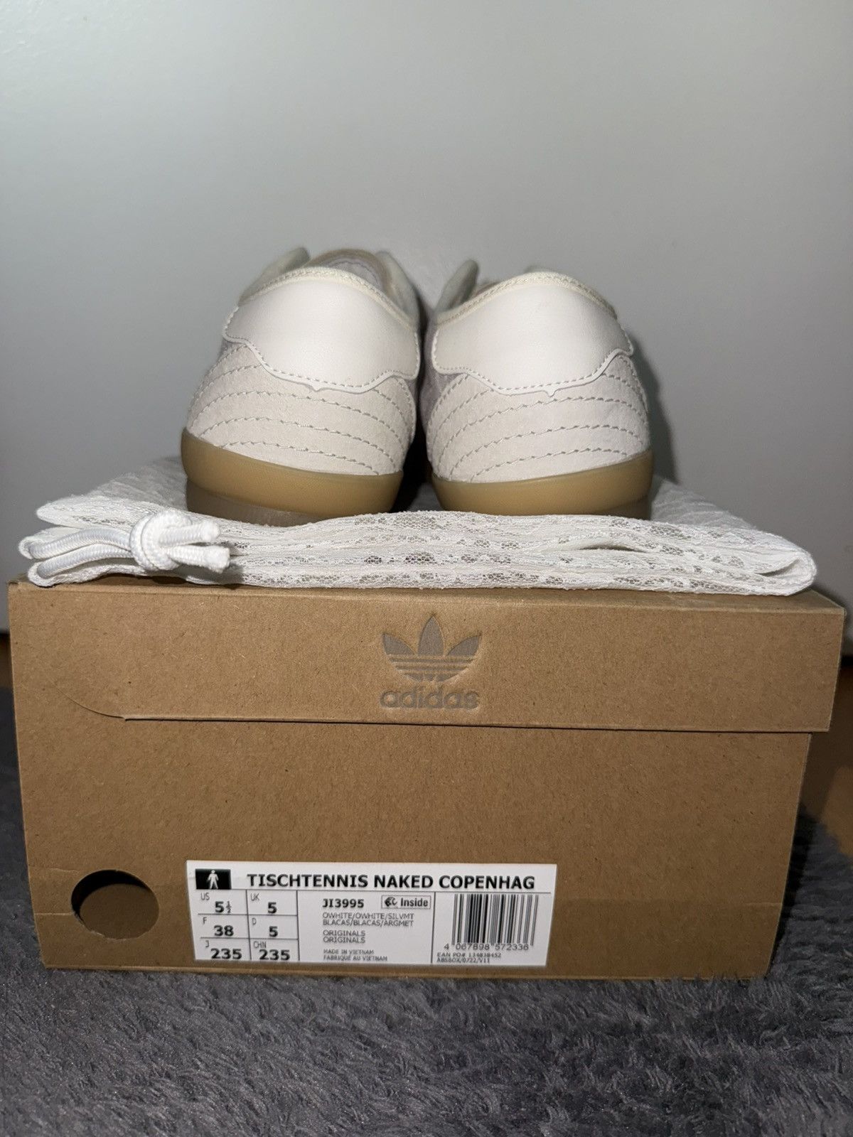 Adidas Adidas Tischtennis Naked Copenhagen Silvery Daisy Lace Pack Size US 5.5 / IT 35.5 - 13 Thumbnail