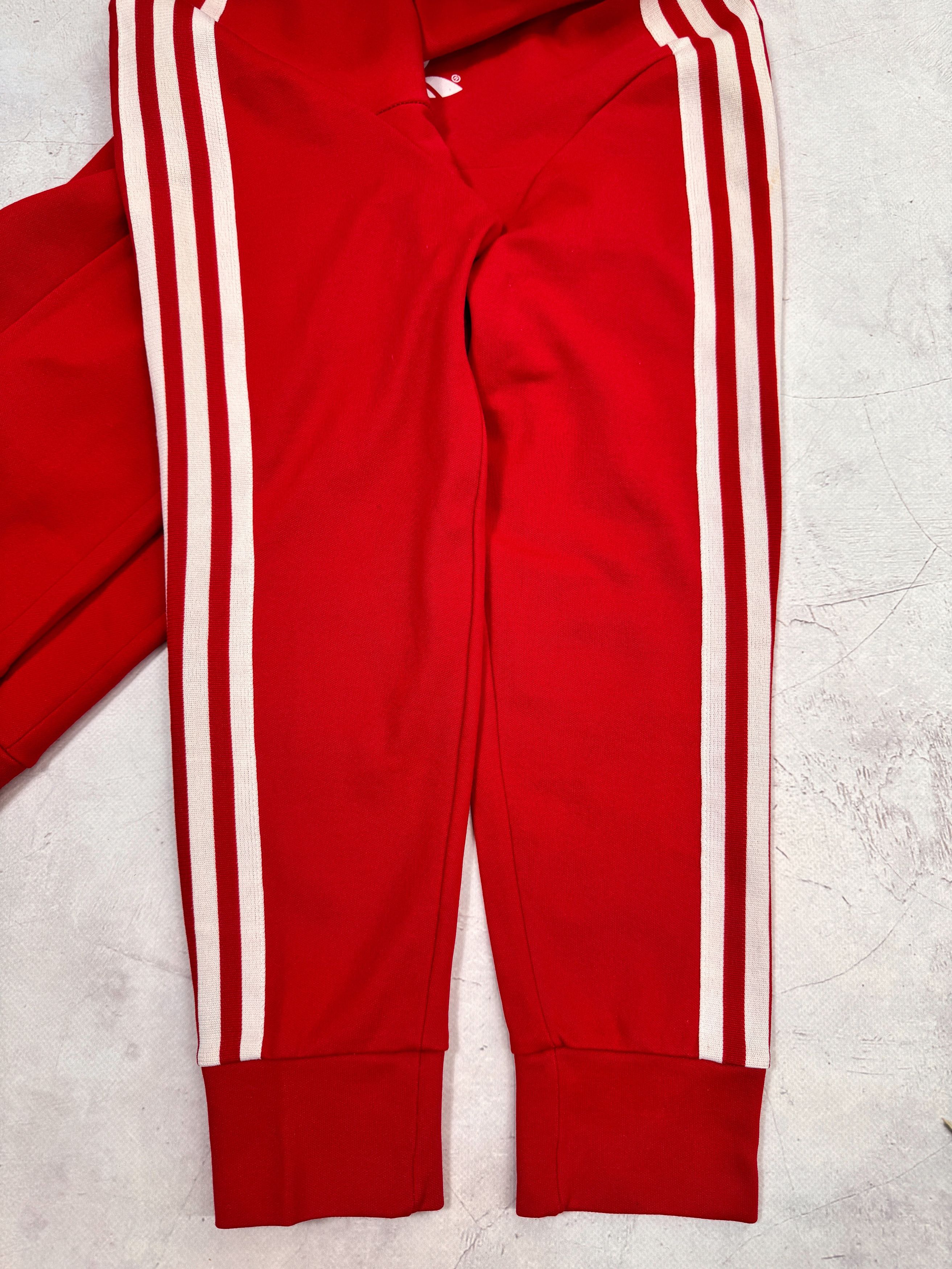 Adidas × Vintage Vintage 80s Adidas Track Suit Jacket & Pants HONG KONG Size US XS / EU 42 / 0 - 6 Thumbnail