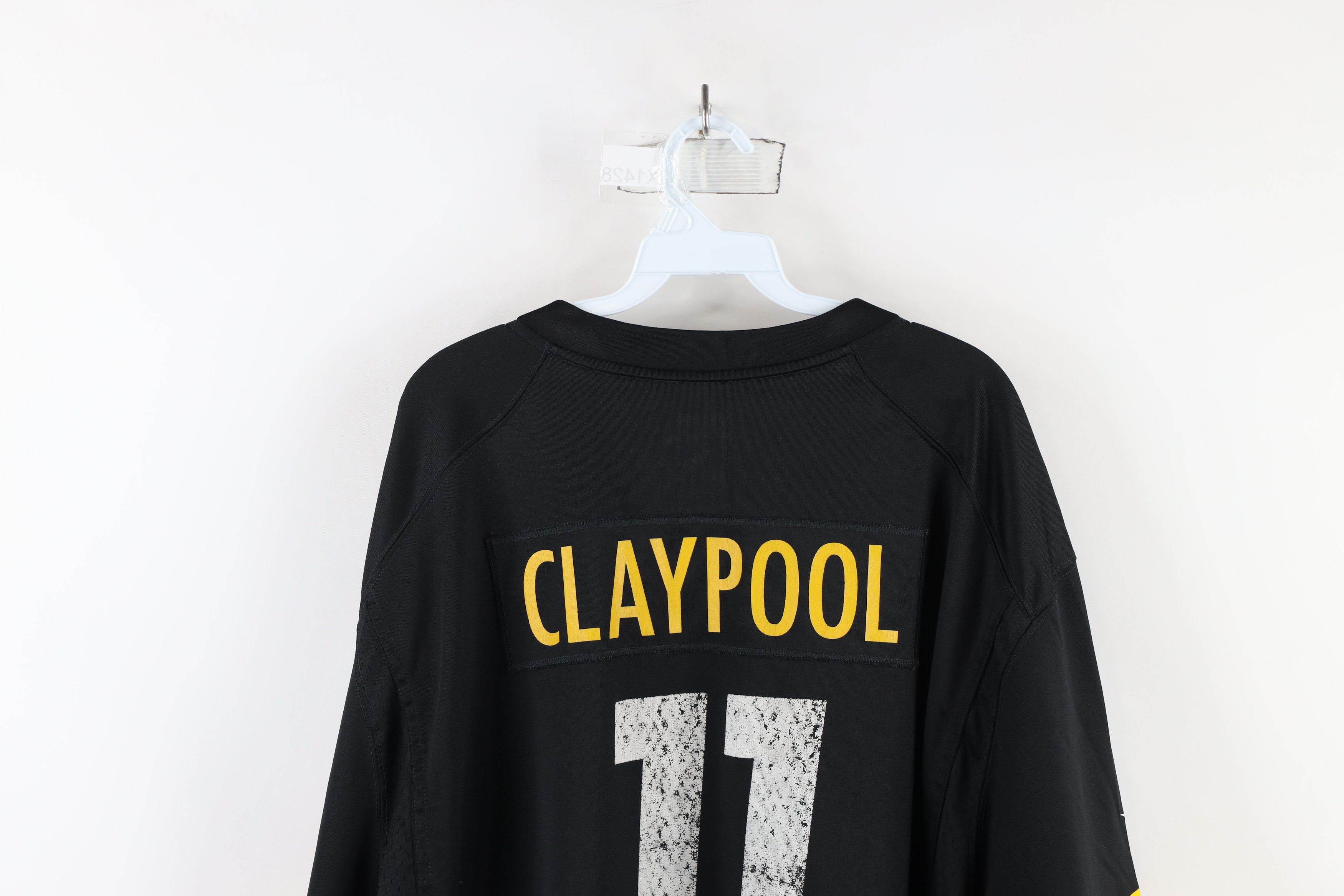 Nike × Vintage Nike On Field Pittsburgh Steelers Football Jersey Black Size US XXL / EU 58 / 5 - 13 Thumbnail
