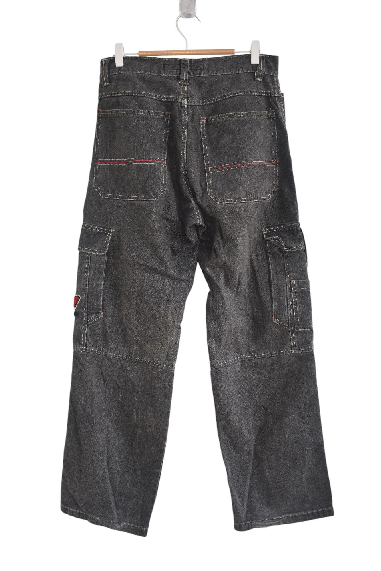 Hobo × JNCO HOBO JNCO DENIM BAGGY 6 POCKET JEANS W30 Size US 30 / EU 46 - 2 Thumbnail