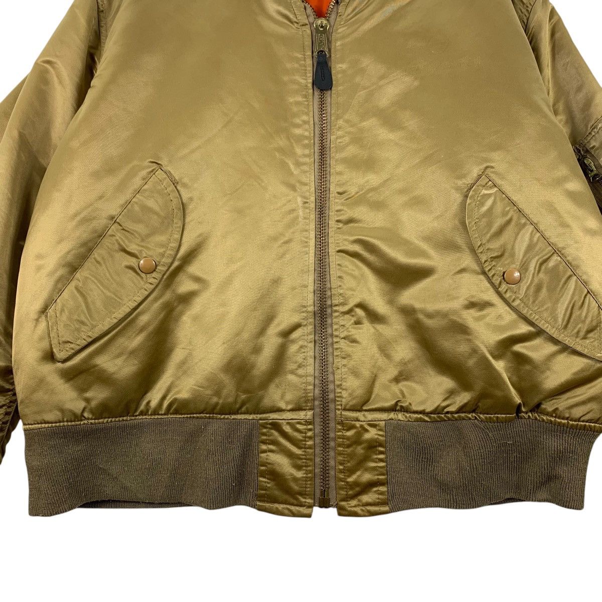 Alpha Industries × Vintage Vintage ALPHA INDUSTRIES MA-1 Bomber jacket Size US L / EU 52-54 / 3 - 6 Thumbnail