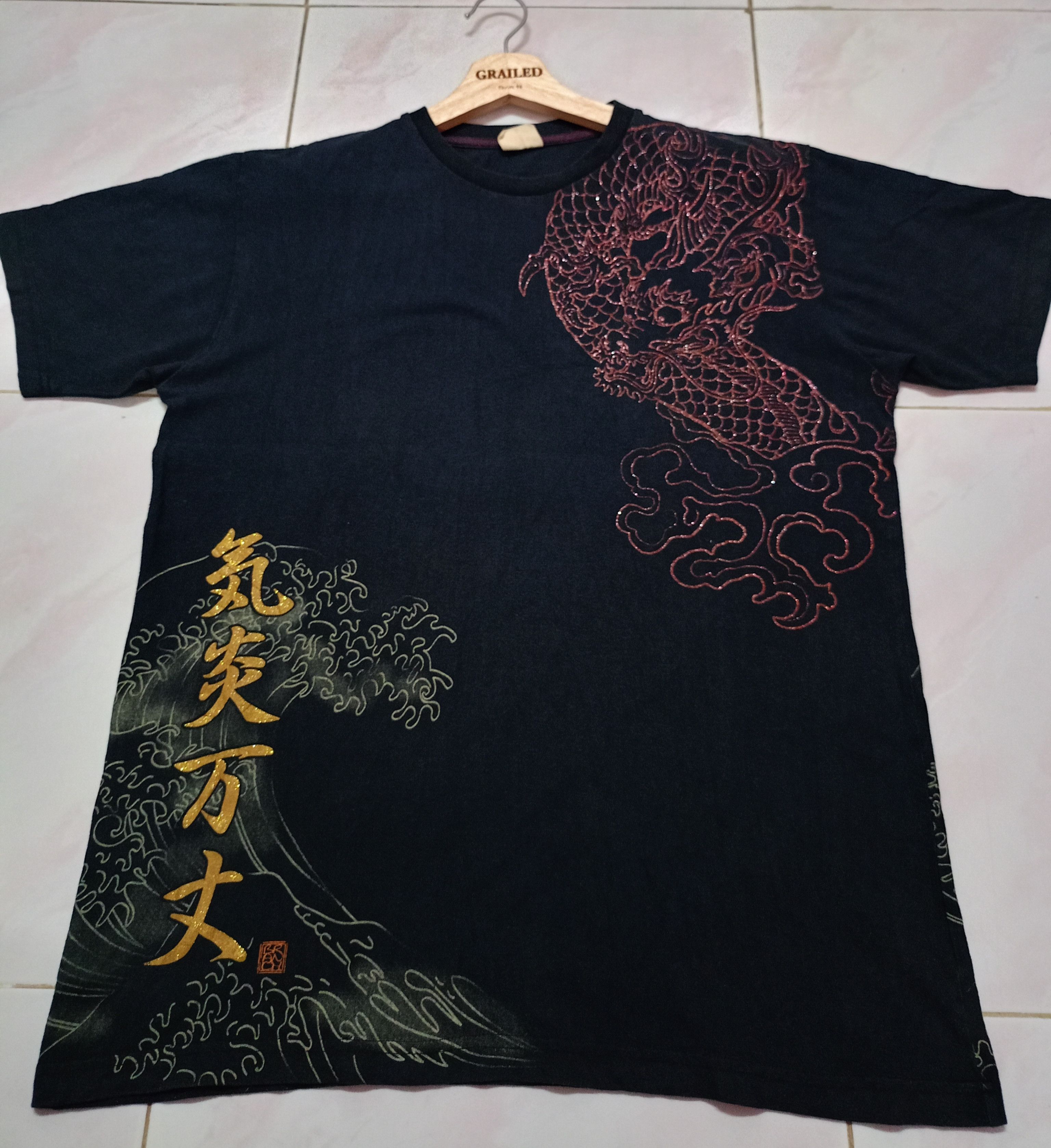 Japanese Brand 🔥Strange Heaven X vintage Japan Dragon🔥 Size US L / EU 52-54 / 3 - 1 Thumbnail