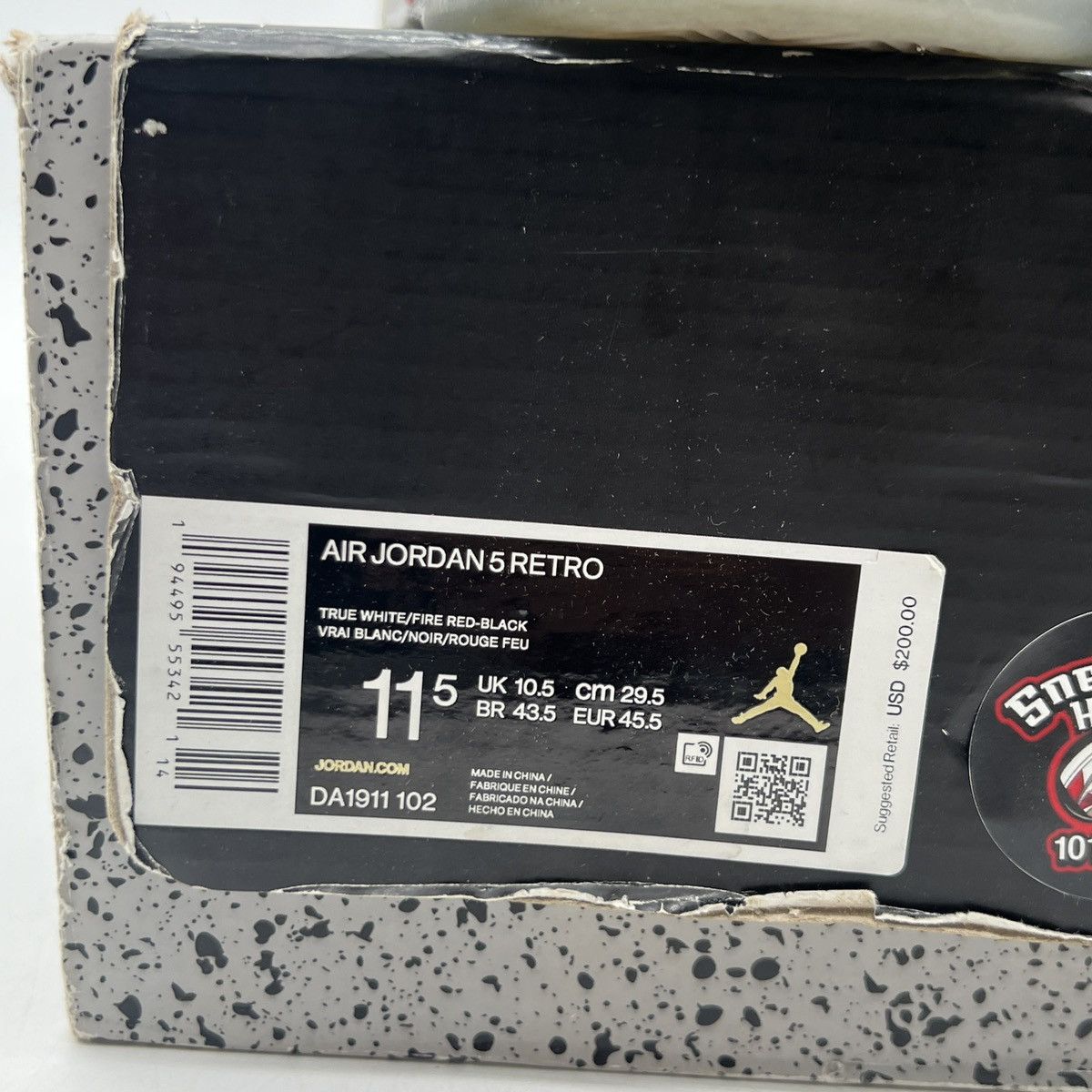 Jordan Brand Air Jordan 5 fire red Size US 11.5 / EU 44-45 - 6 Thumbnail