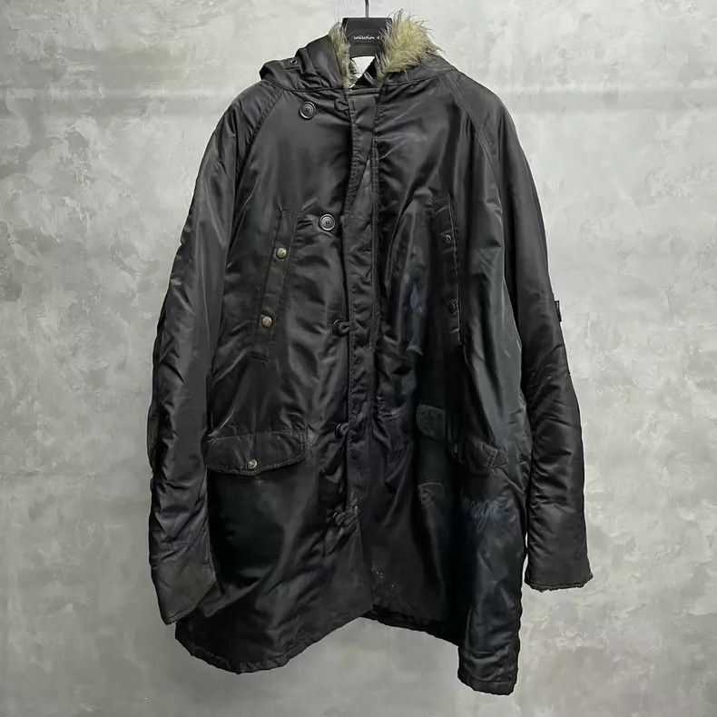 Balenciaga Balenciaga Black Long Sleeve Coat - dmc Size US L / EU 52-54 / 3 - 1 Thumbnail