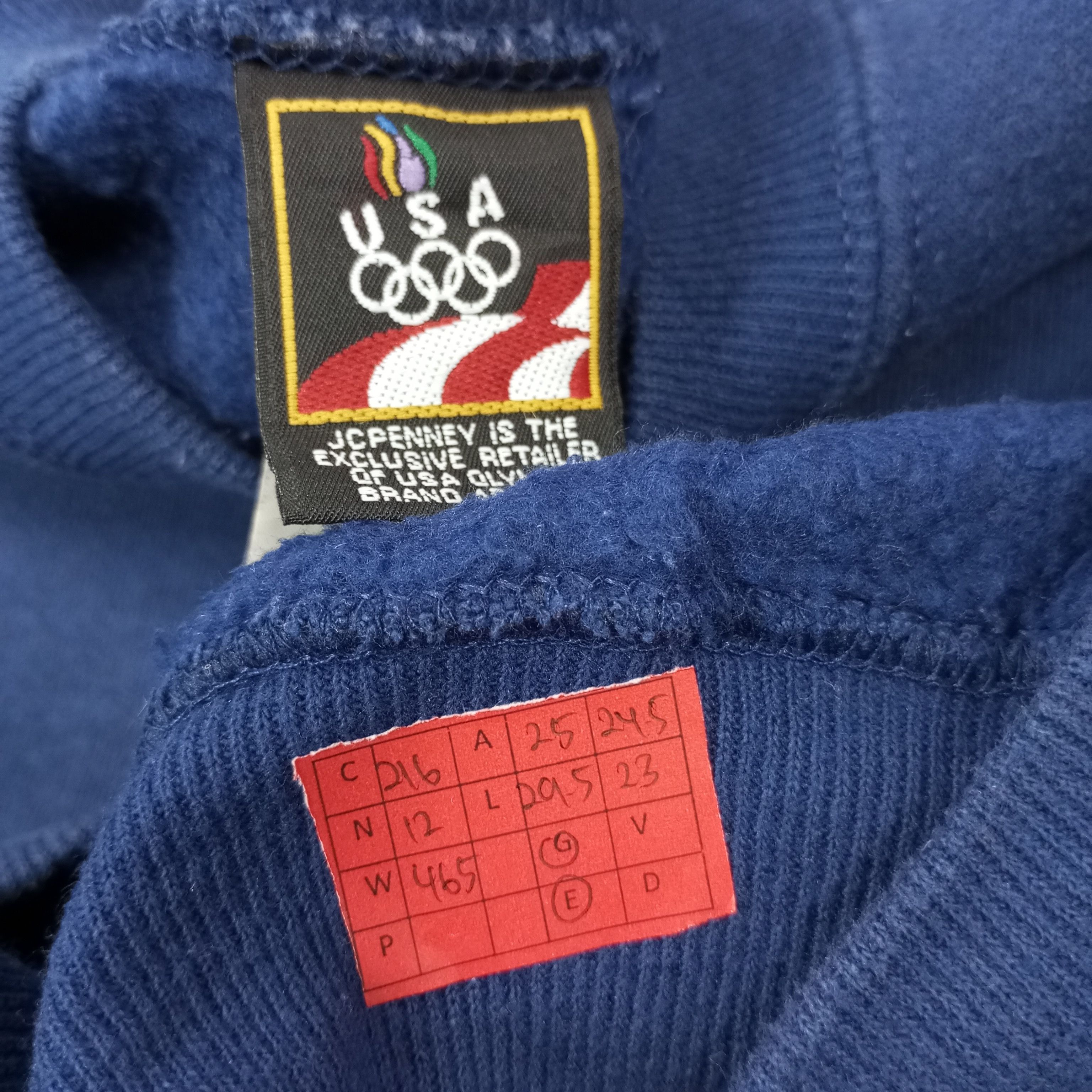 USA Olympics × Vintage Olympics USA Promo Style Vintage Sweatshirt c216n12 Size US XL / EU 56 / 4 - 8 Thumbnail